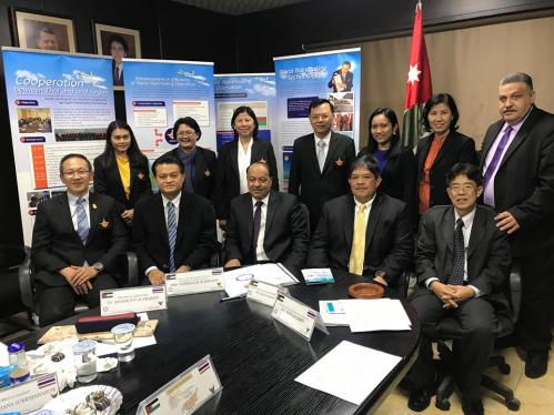 Ambassador Of Thailand To Jordan Participated In The Third Joint