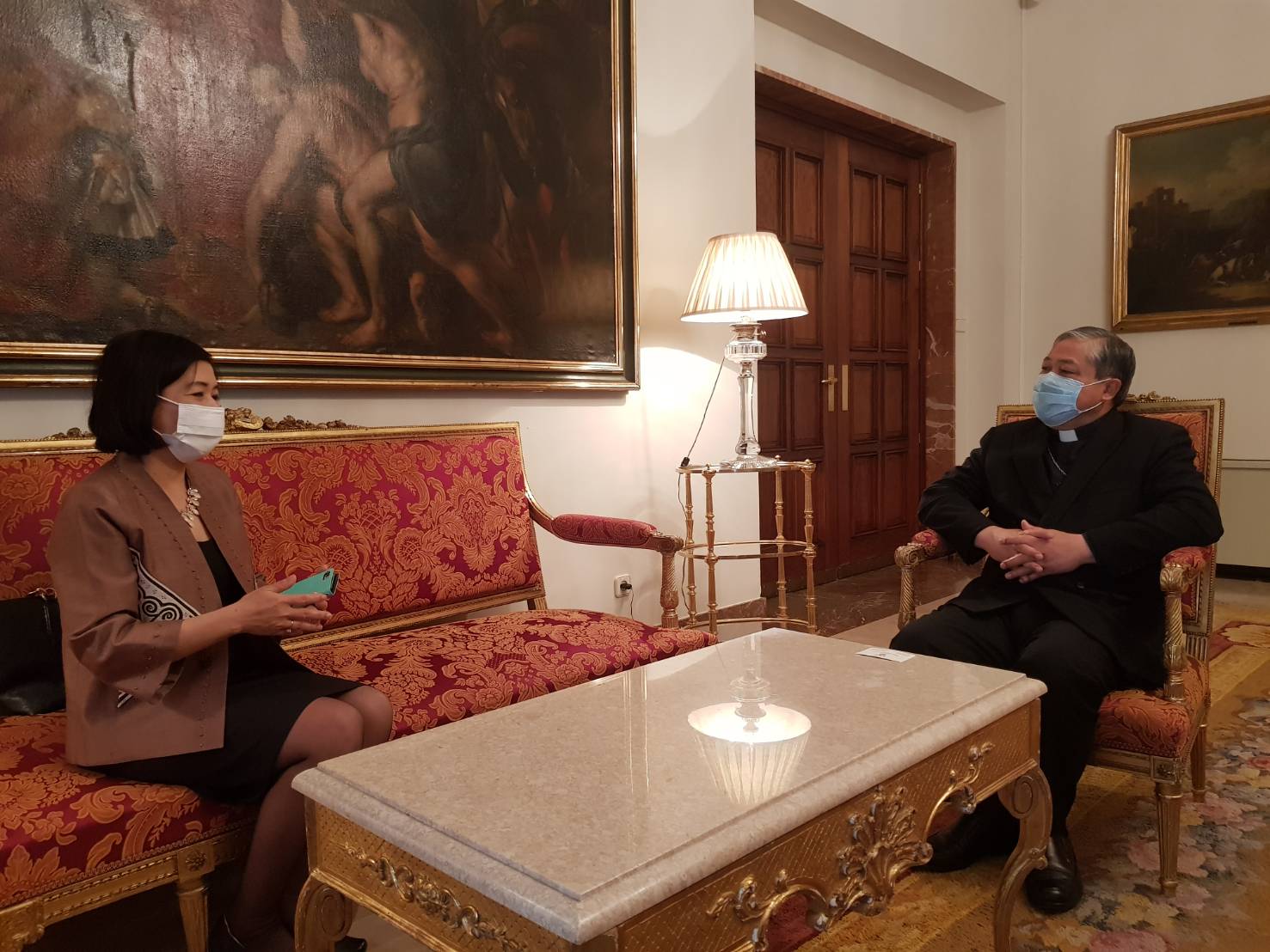 Ambassador Of Thailand To Spain Paid A Courtesy Call On The Most