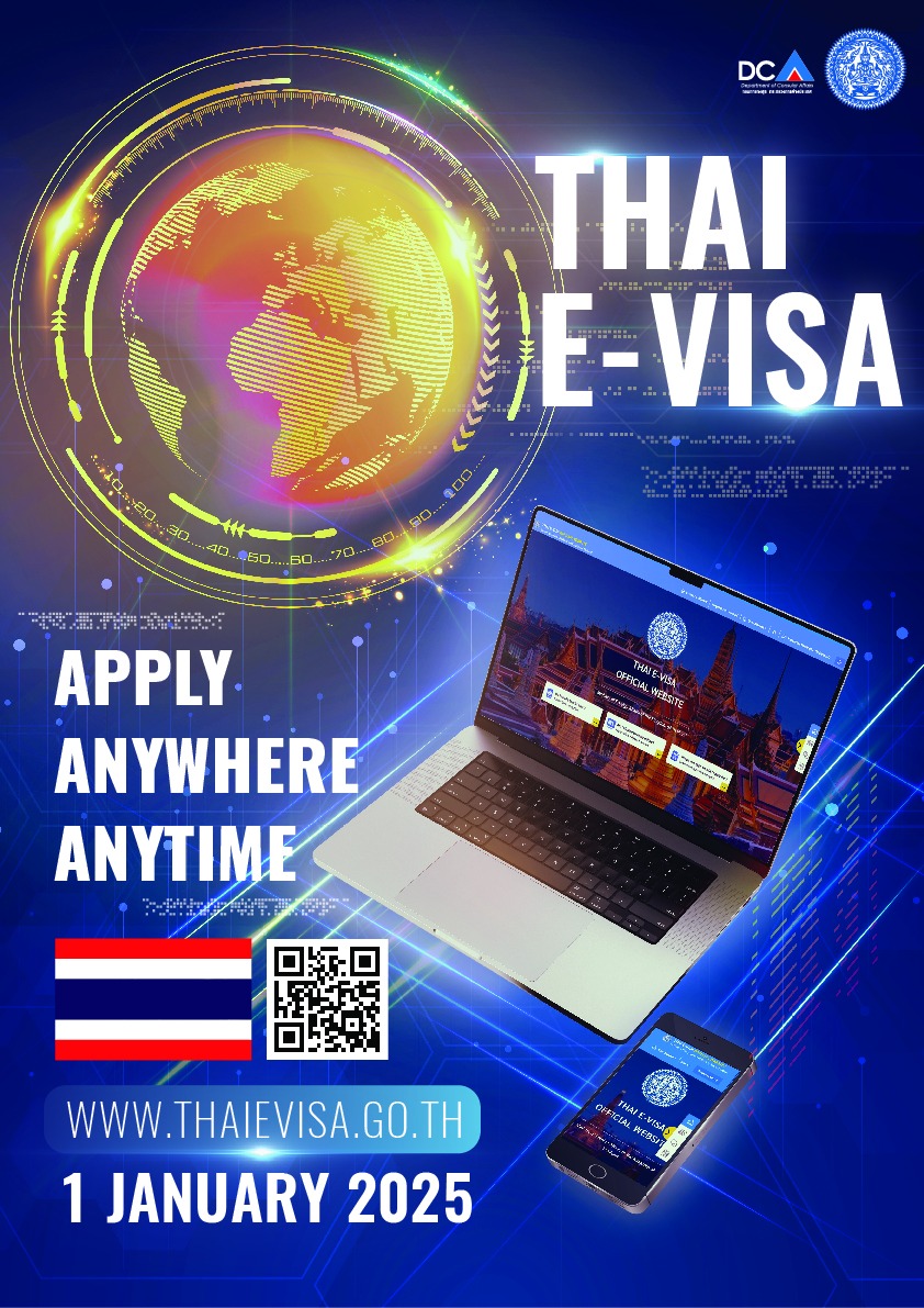 e-Poster_Thai_e-visa_2025