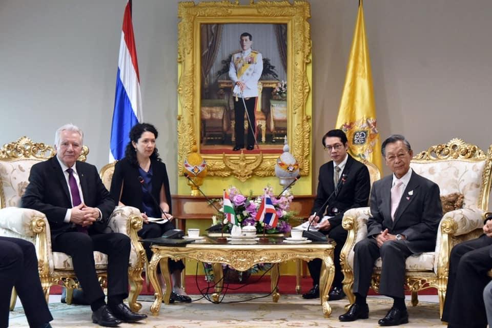 Deputy speaker of the hungarian parliament paid a courtesey call on