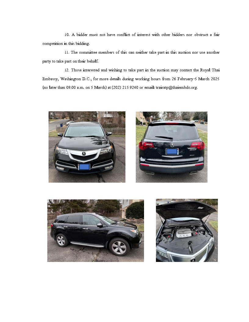 2Announcement_Auction_of_Embassy_s_vehicle_Acura_MDX_2013_DVF0510_Page2