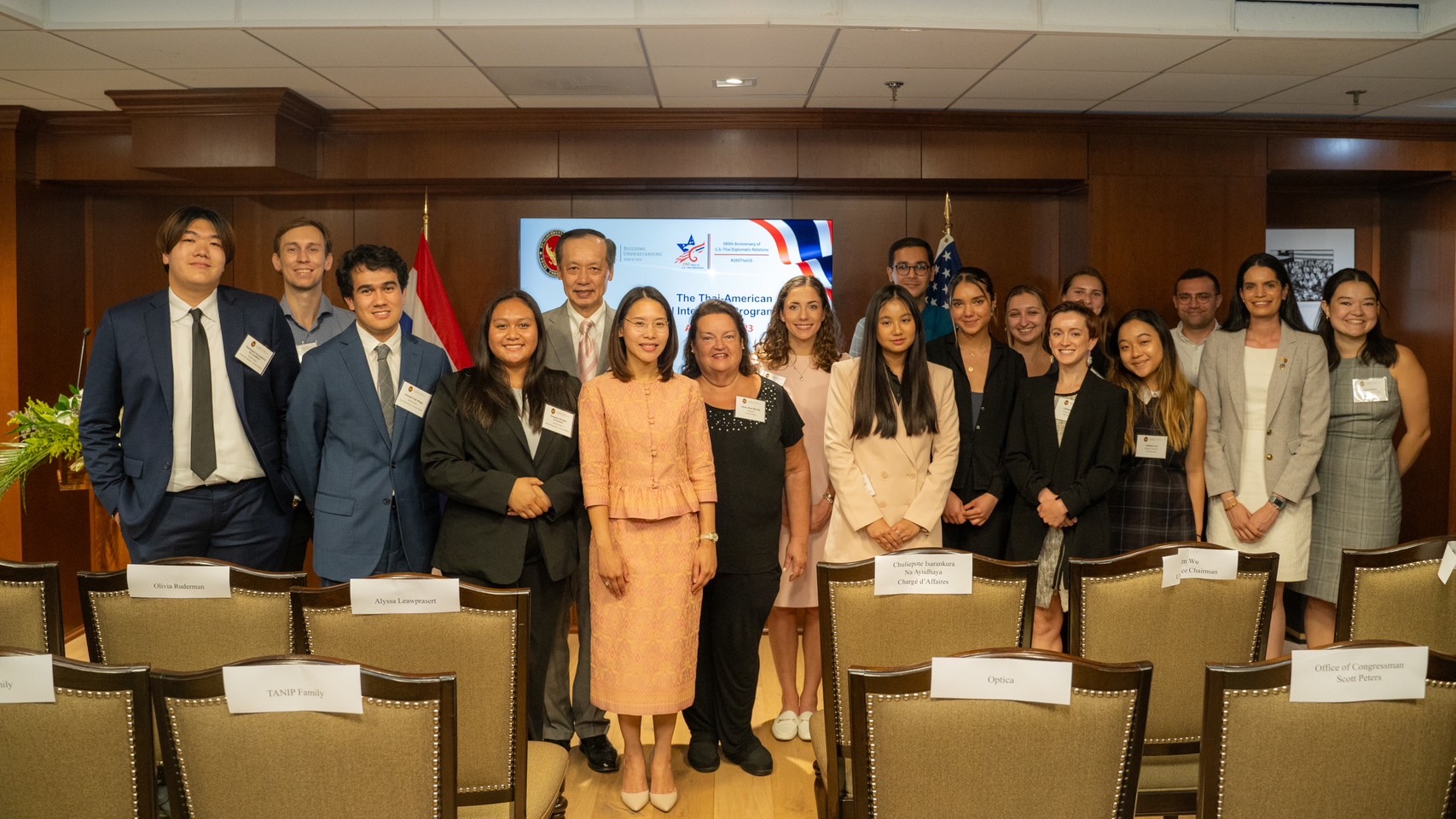 The Royal Thai Embassy congratulates TANIP participants upon completion ...
