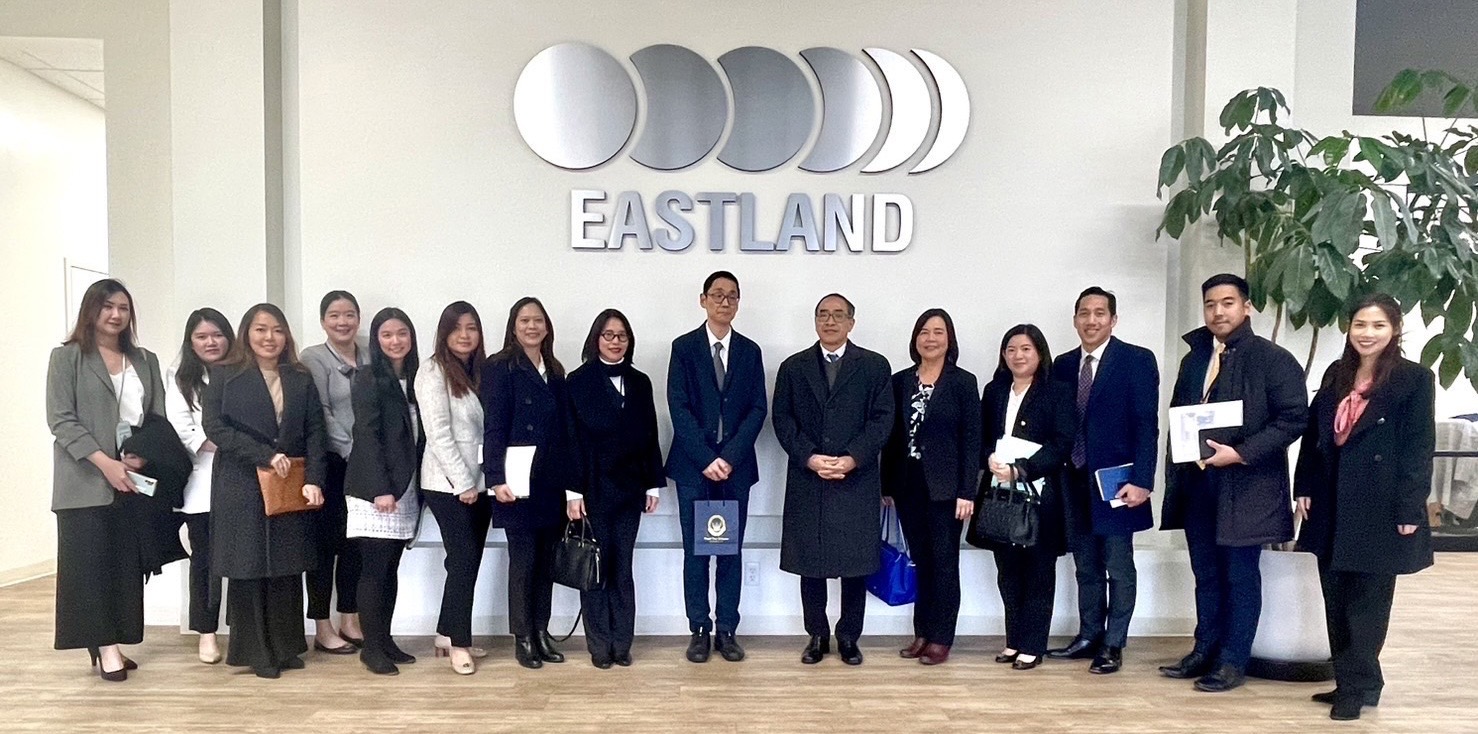Ambassador Tanee visited Eastland Food Corporation สถานเอกอัครราชทูต