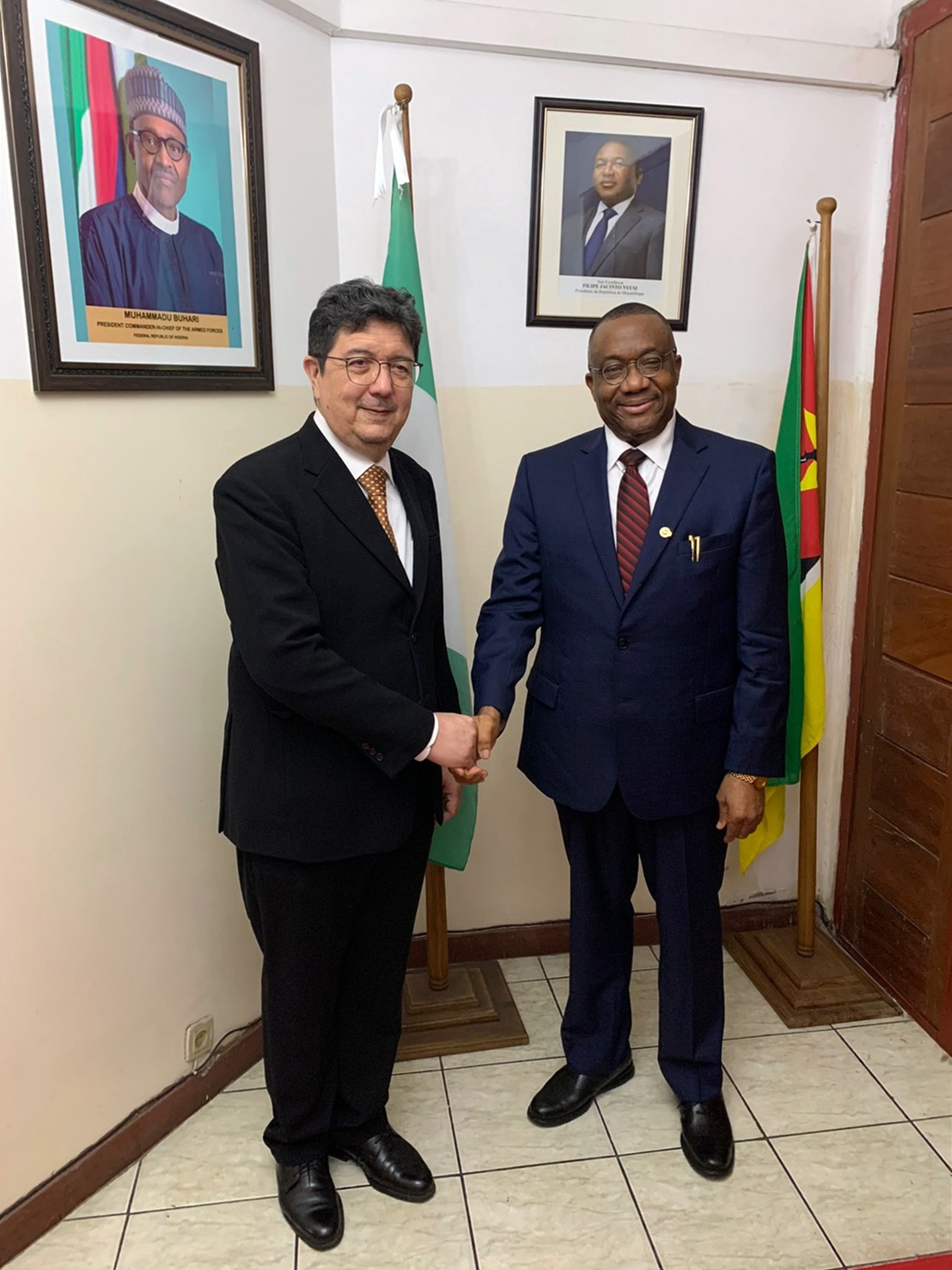 Thai Ambassador Met with Ambassador of Nigeria to Mozambique - สถาน
