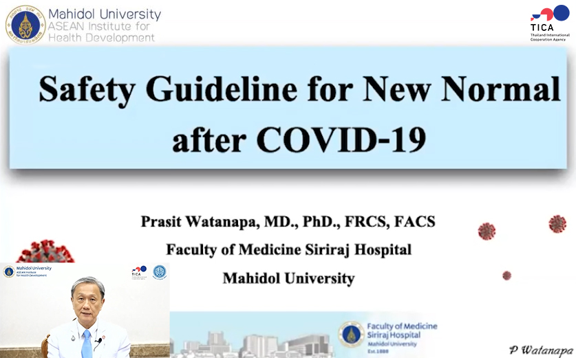 Safety Guideline For New Normal After COVID-19 - กรมความร่วมมือระหว่าง ...