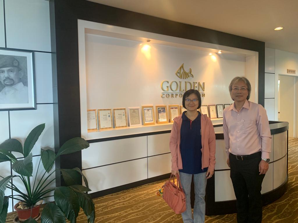 เอกอัครราชทูตเยี่ยมชมกิจการบริษัท Golden Corporation Sdn Bhd สถาน