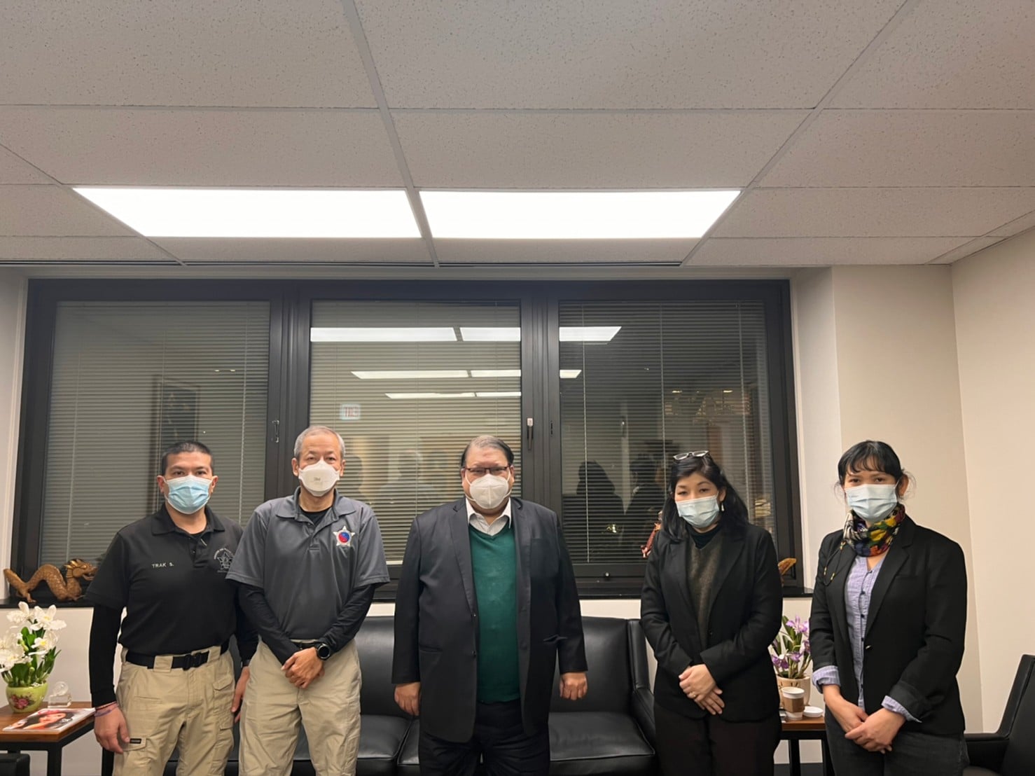Welcoming representatives from Asian American Law Enforcement ...
