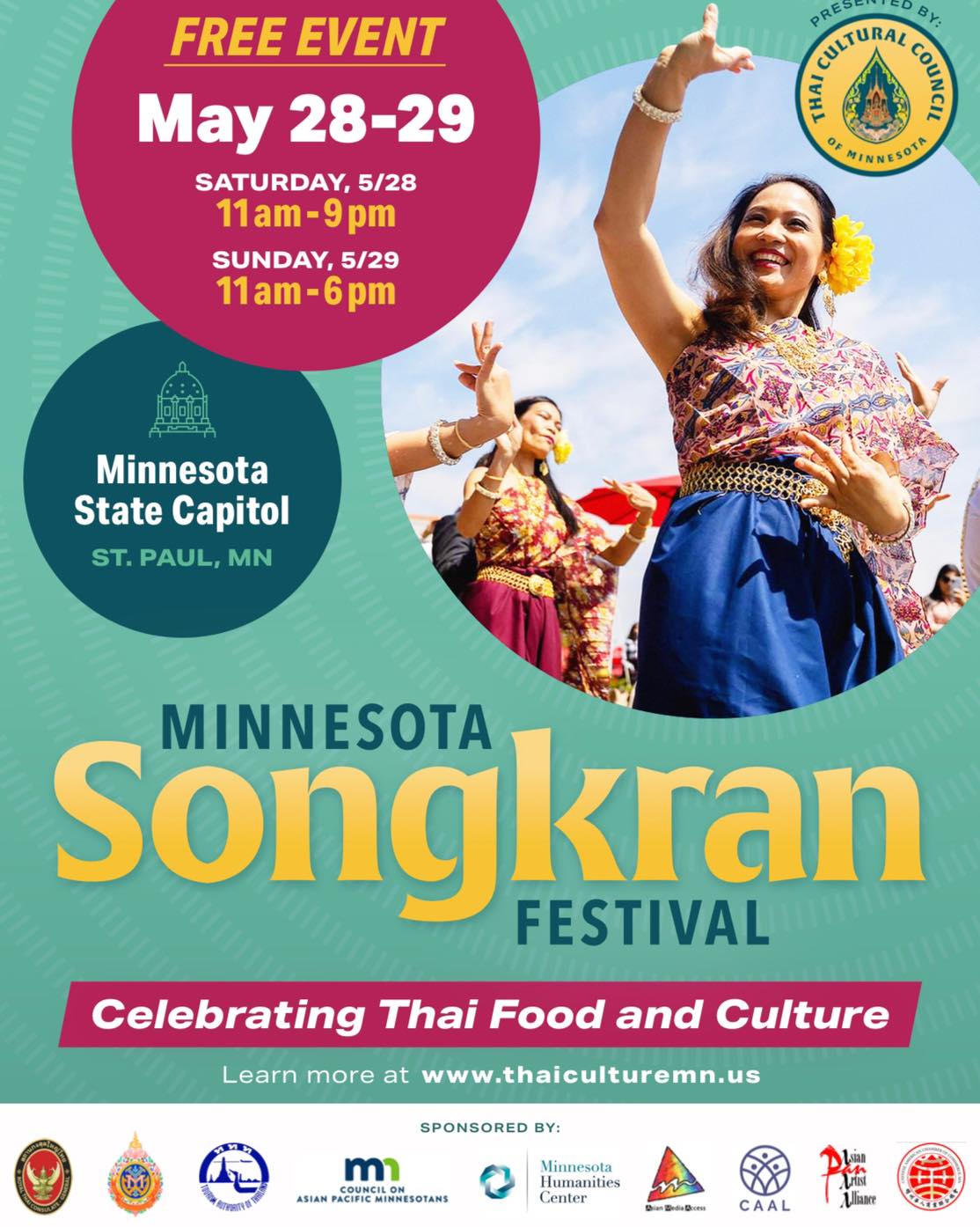 Minnesota Songkran Festival 2022 สถานกงสุลใหญ่ ณ นครชิคาโก