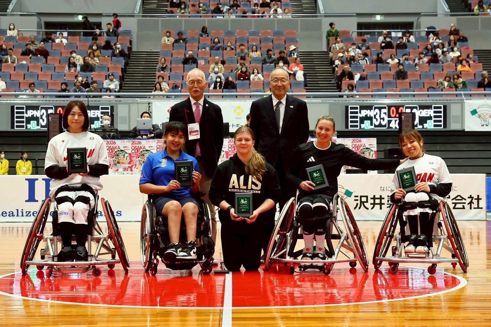 ทีมวีลแชร์บาสเกตบอลหญิงทีมชาติไทยคว้าอันดับที่ 3 ในการแข่งขันวีลแชร์บาสเกตบอลหญิงมิตรภาพรายการ Osaka Cup 2026