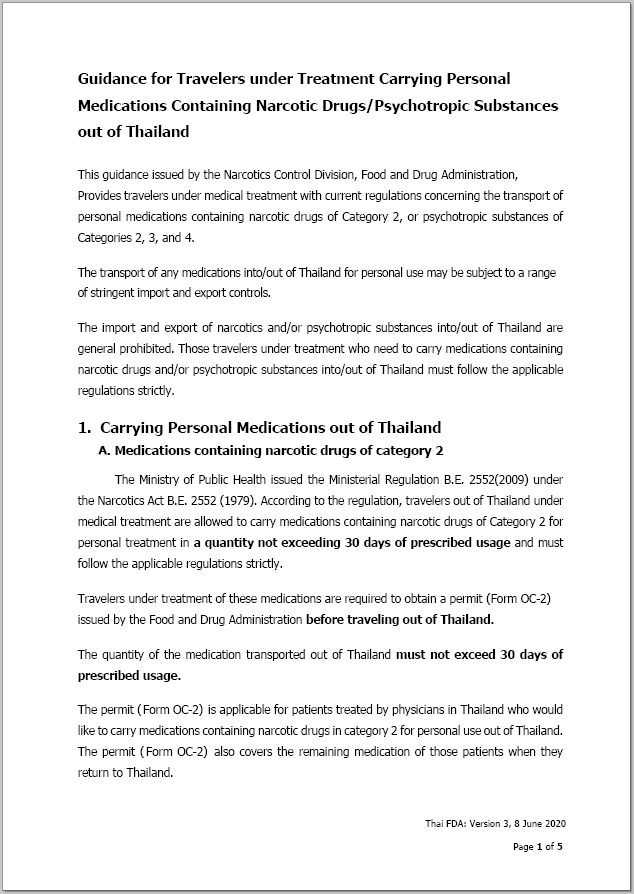 THAI-FDA-Guidance