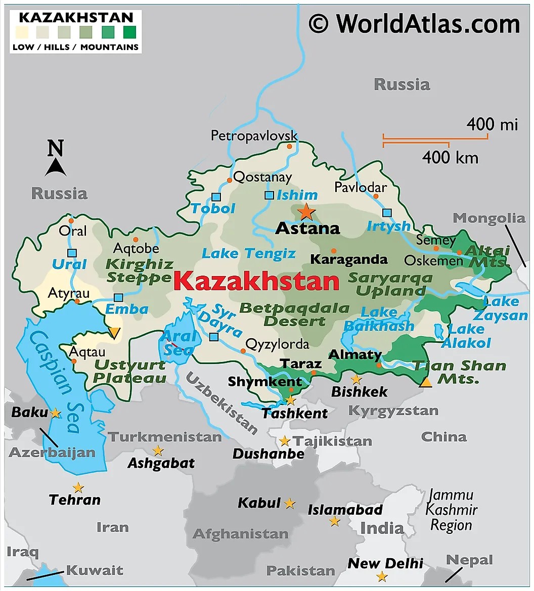 Map_Kazakstan