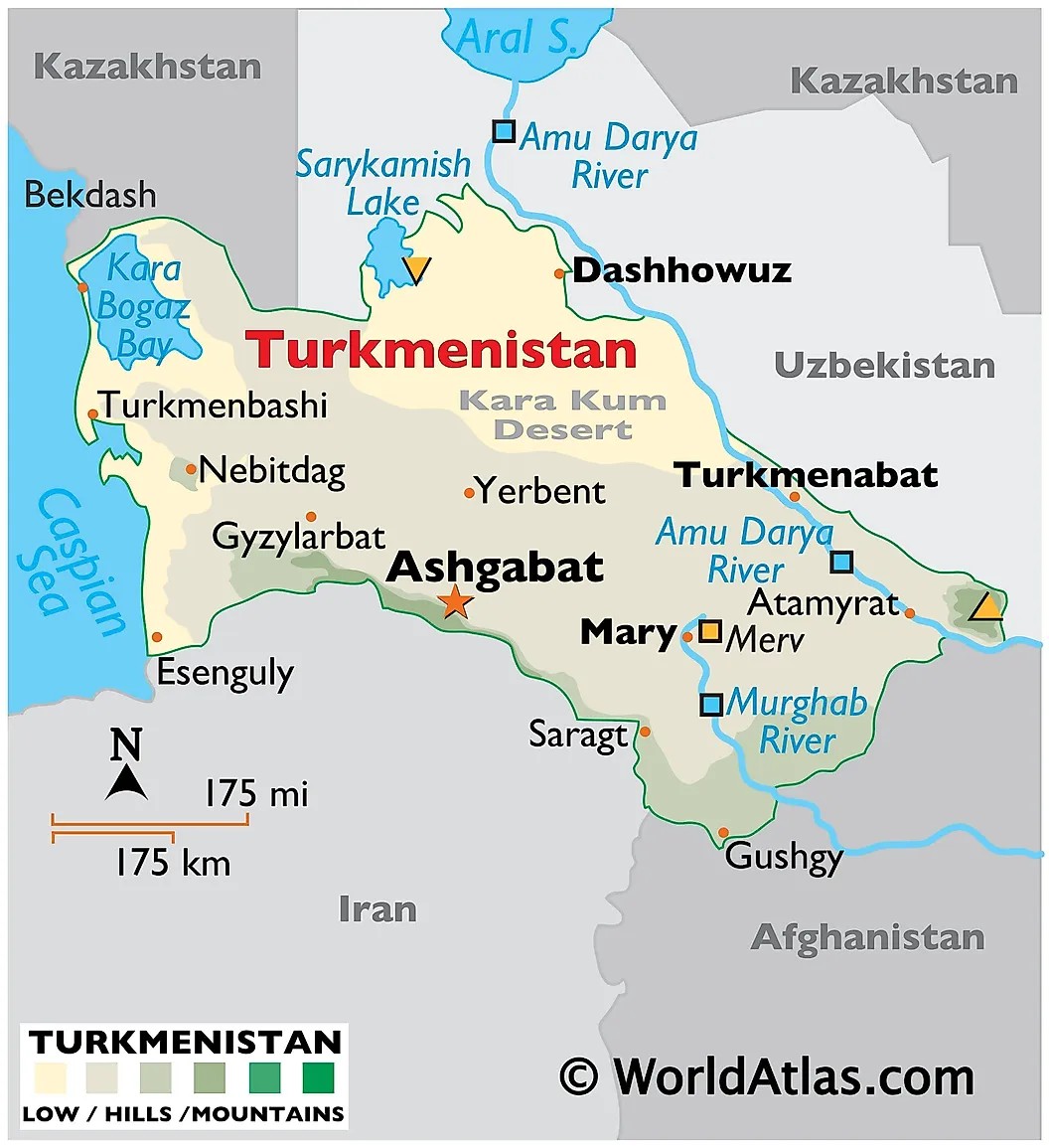 Map_Turkmenistan