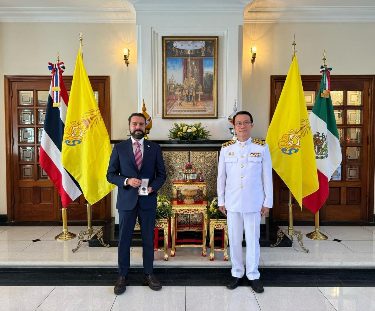 Presenting Ceremony of the Royal Decoration for Honorary Consul of