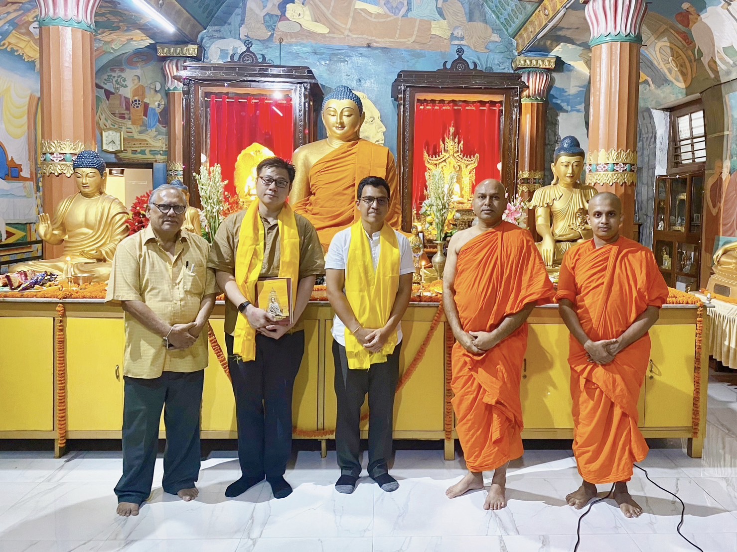 the-royal-thai-consulate-general-in-kolkata-visited-the-maha-bodhi