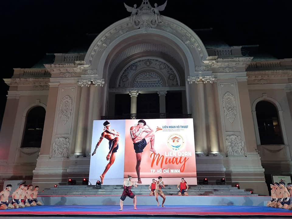 มวยโบราณร่วมในเทศกาล Ho Chi Minh City Martial Arts Festival 2022 สถาน