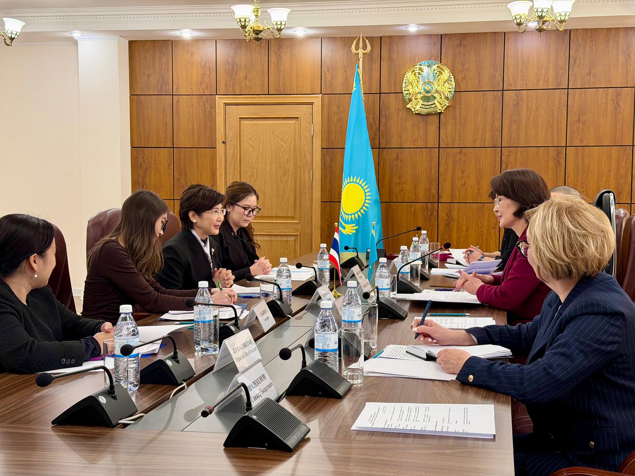 Ambassador of Thailand to Kazakhstan Meets with the Minister of Health ...
