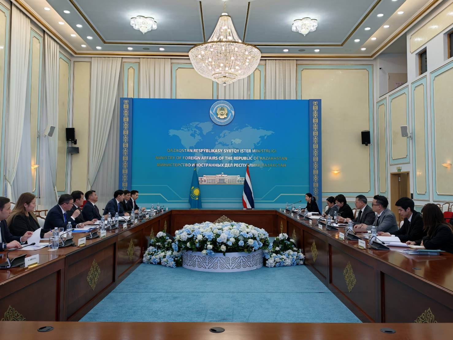 The Royal Thai Embassy in Astana Welcomes the Secretary to the Minister ...