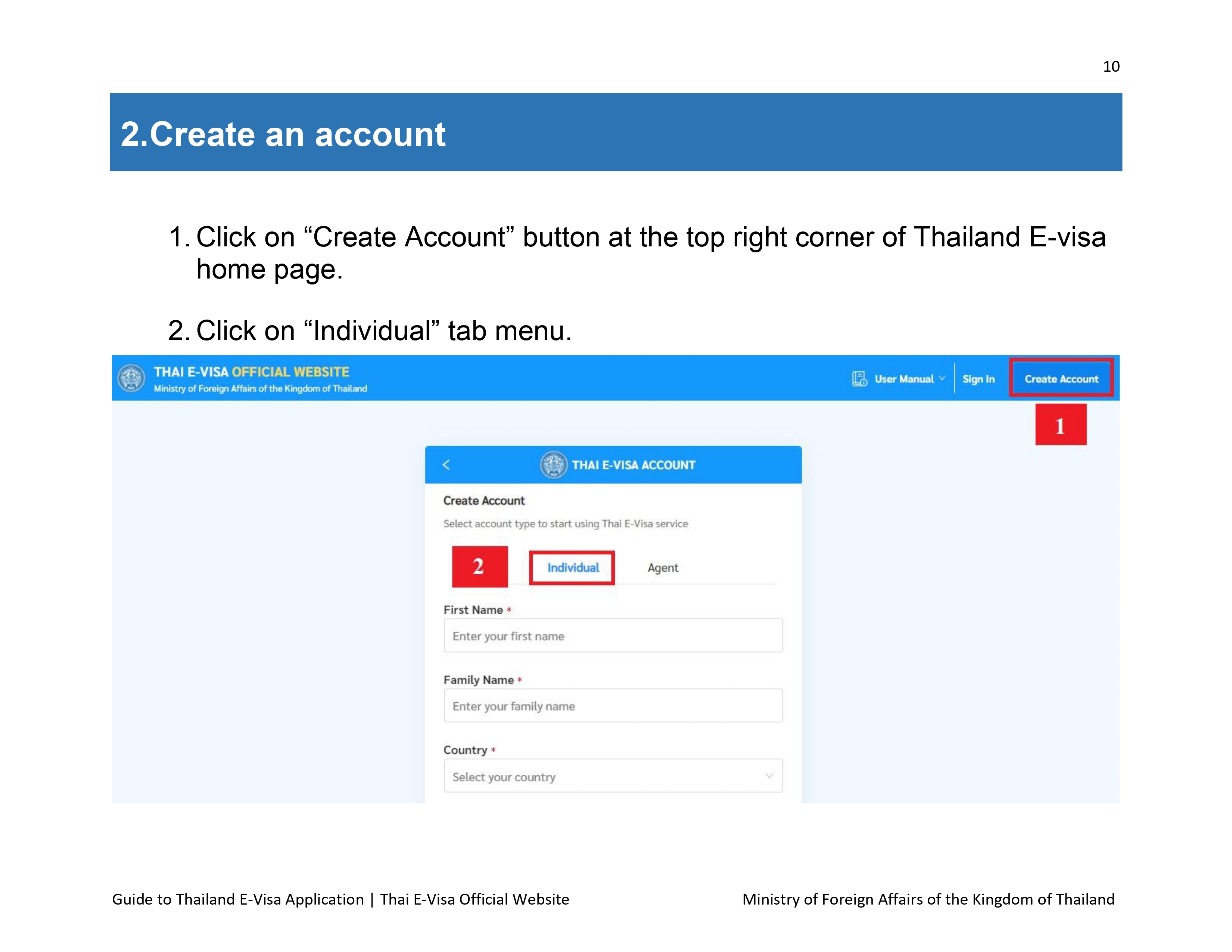 Guide to Thailand e-Visa Application - Royal Thai Embassy, Astana ...