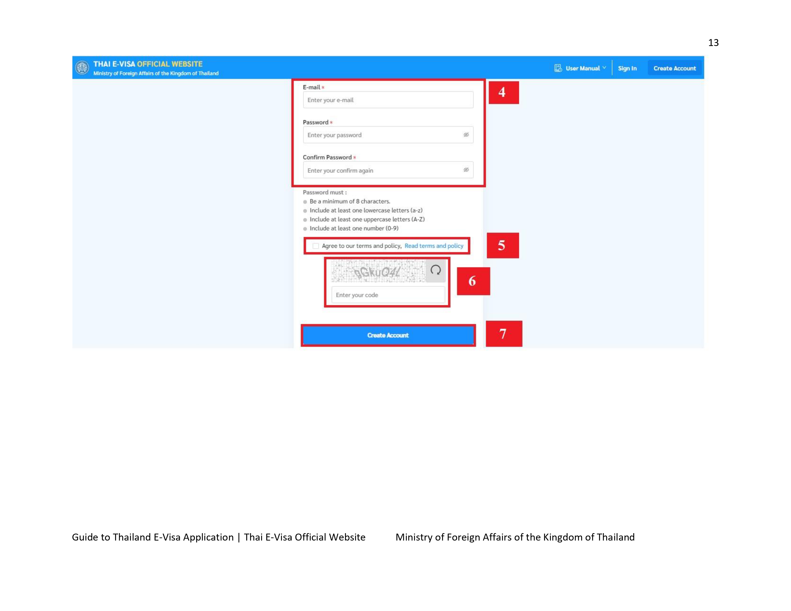 Guide to Thailand e-Visa Application - Royal Thai Embassy, Astana ...
