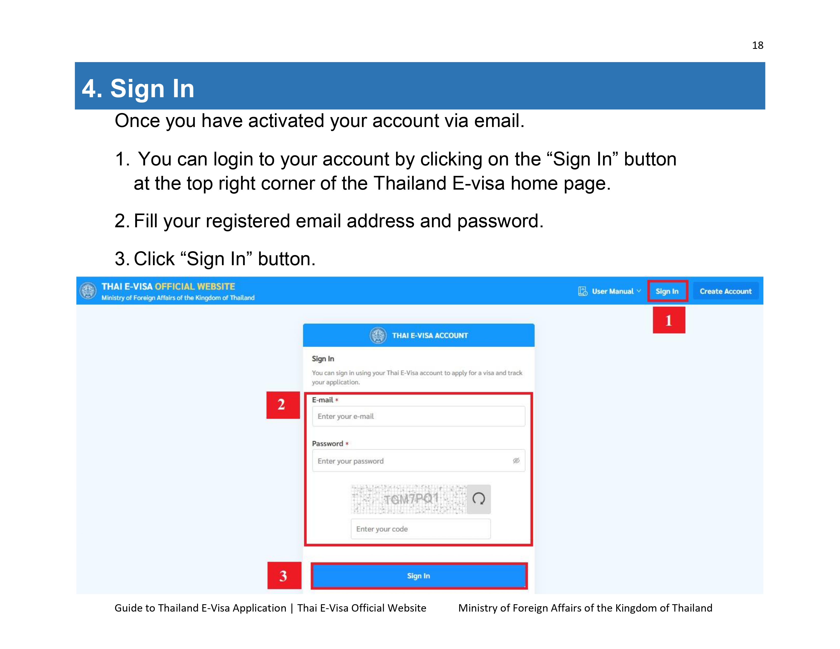 Guide to Thailand e-Visa Application - Royal Thai Embassy, Astana ...
