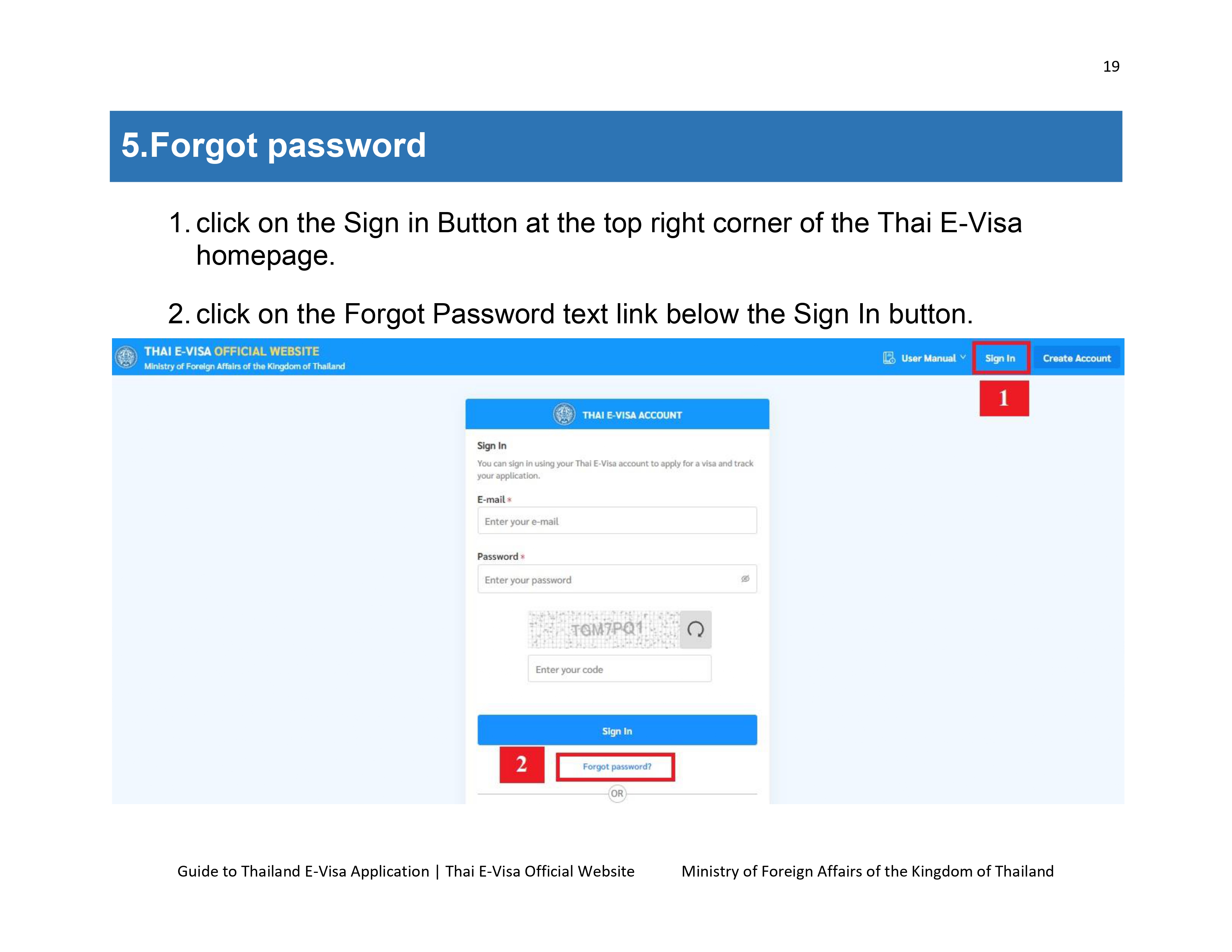 Guide to Thailand e-Visa Application - Royal Thai Embassy, Astana ...
