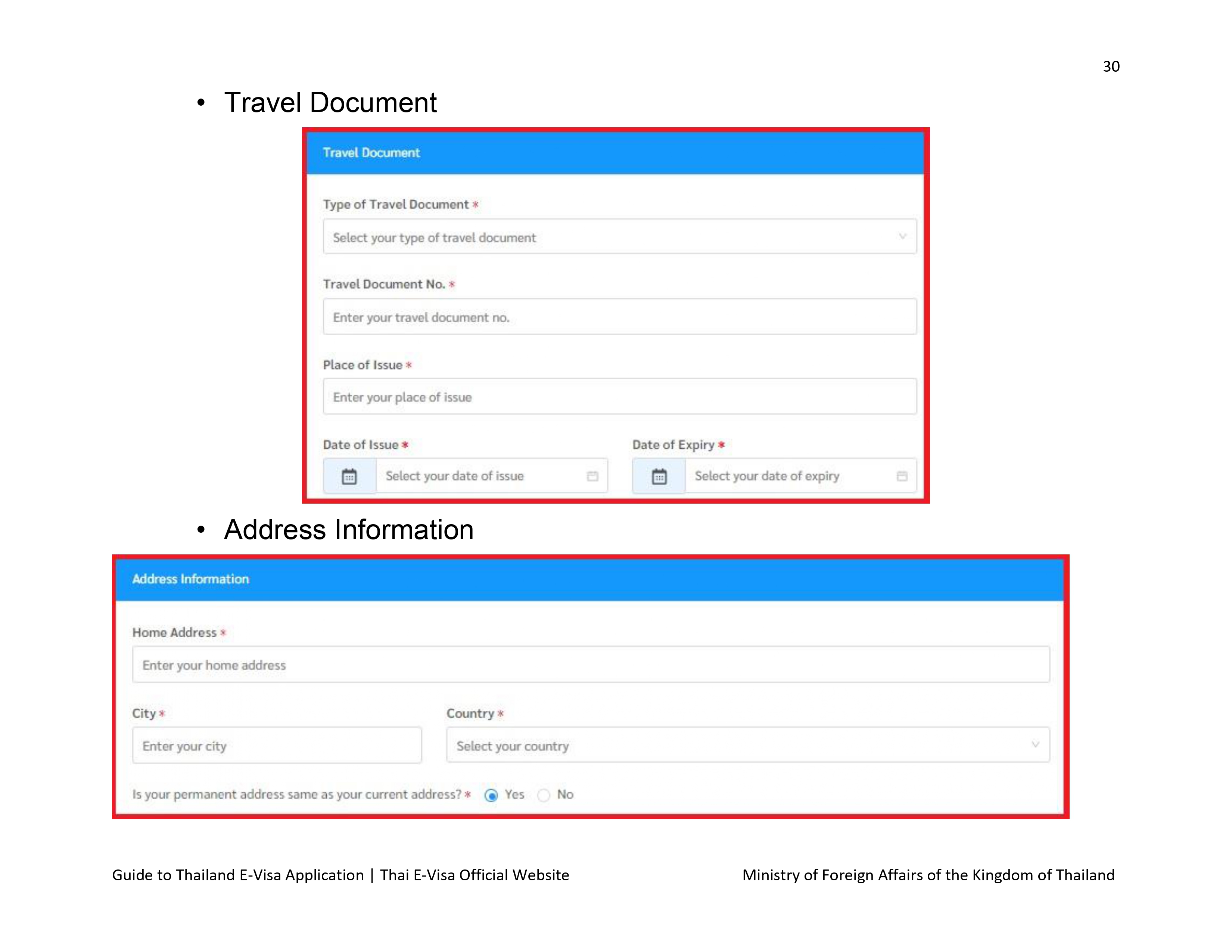 Guide to Thailand e-Visa Application - Royal Thai Embassy, Astana ...