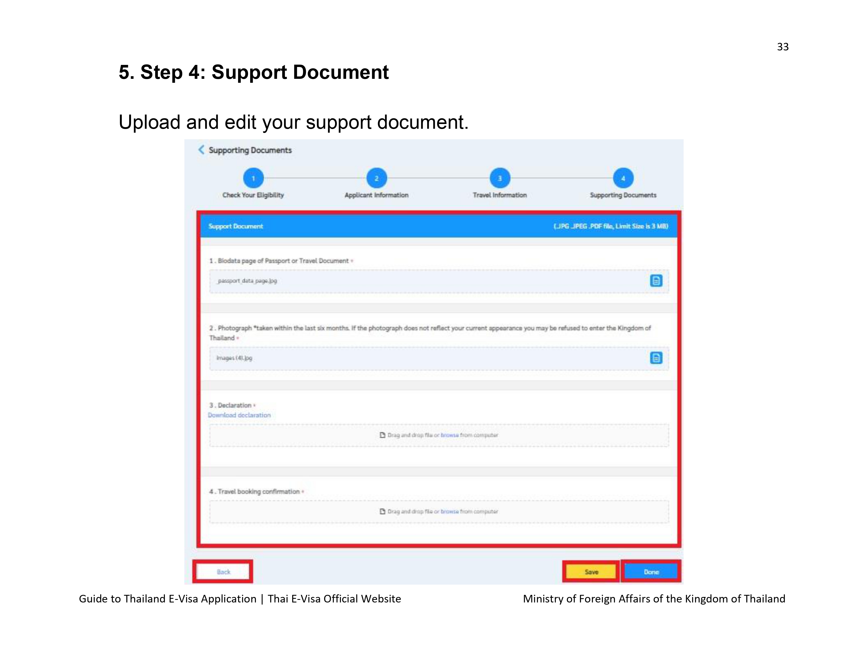 Guide to Thailand e-Visa Application - Royal Thai Embassy, Astana ...