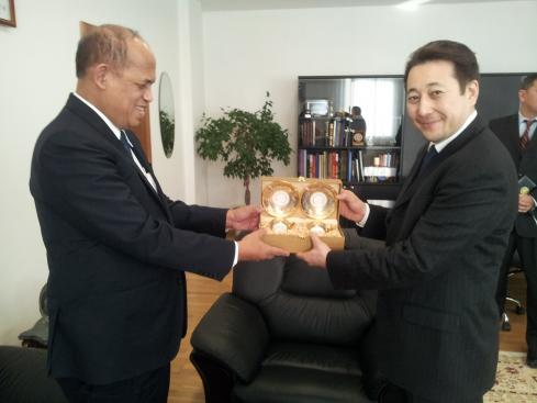Ambassador paid courtesy call on Deputy Minister of Foreign Affairs of ...