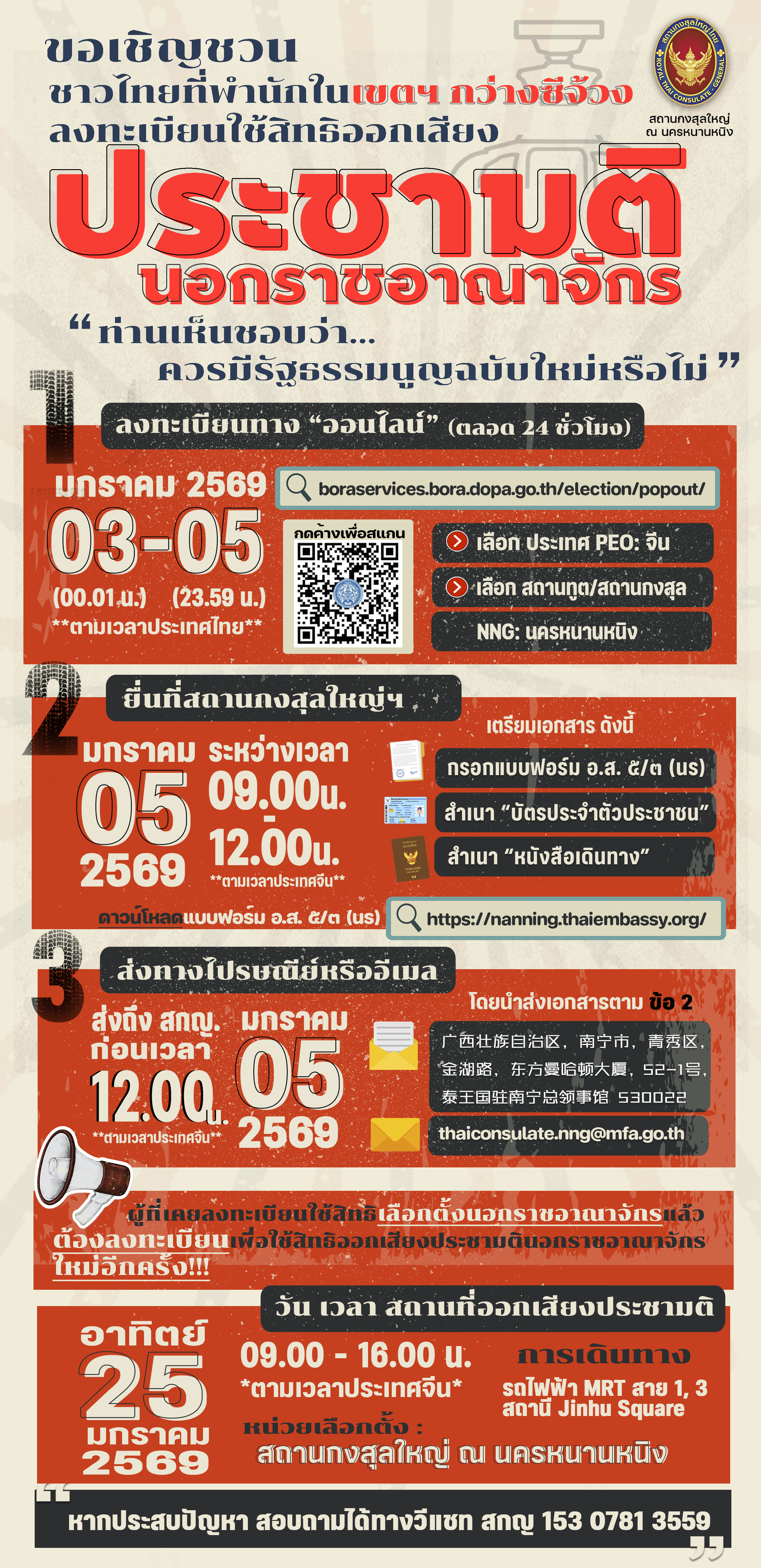 Infograph(2026-01-02)เชิญชวนลงทะเบียนประชามตินอกราชอาณาจักร2