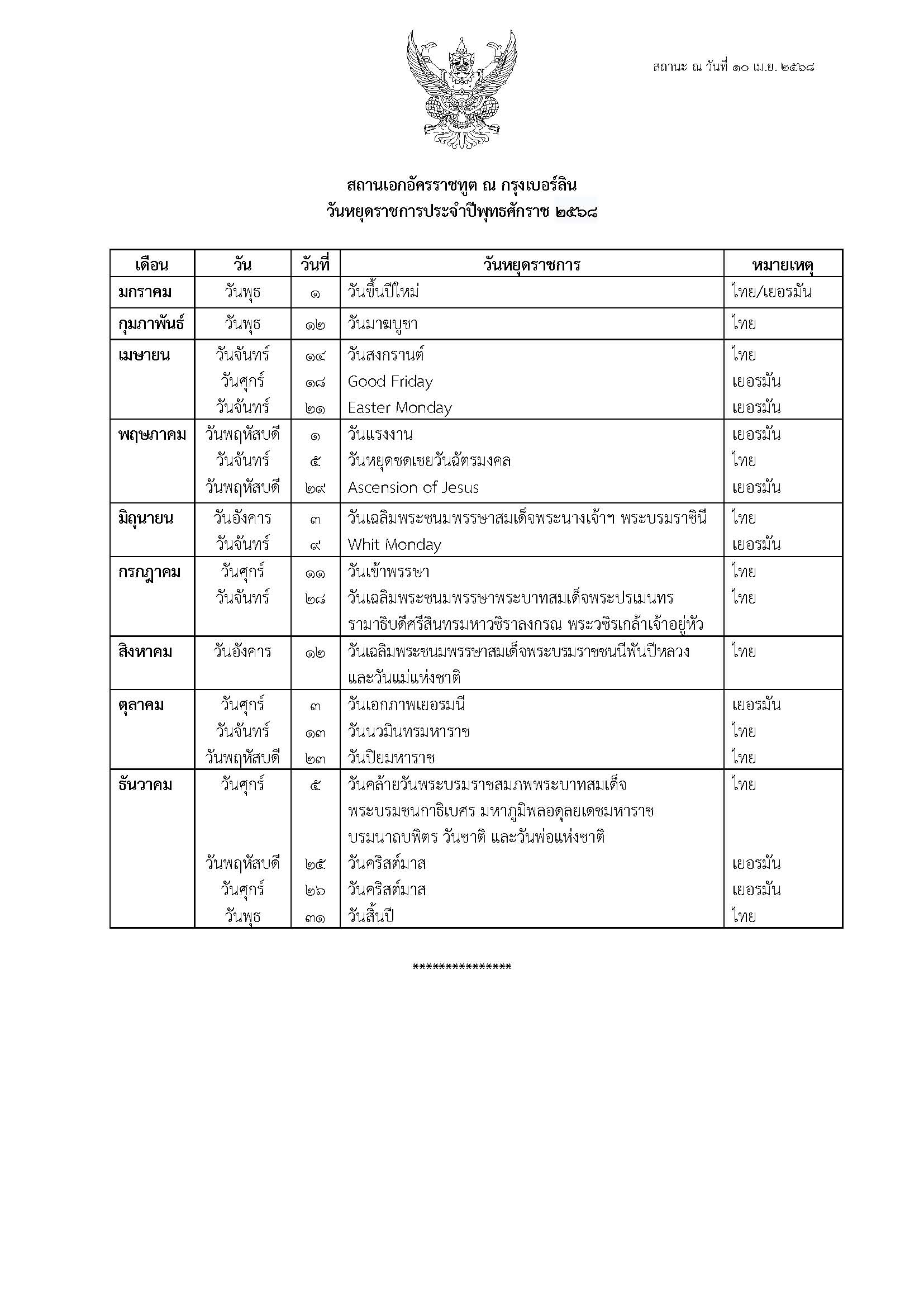 DCM_Public_Holidays_Thai2025_rev2