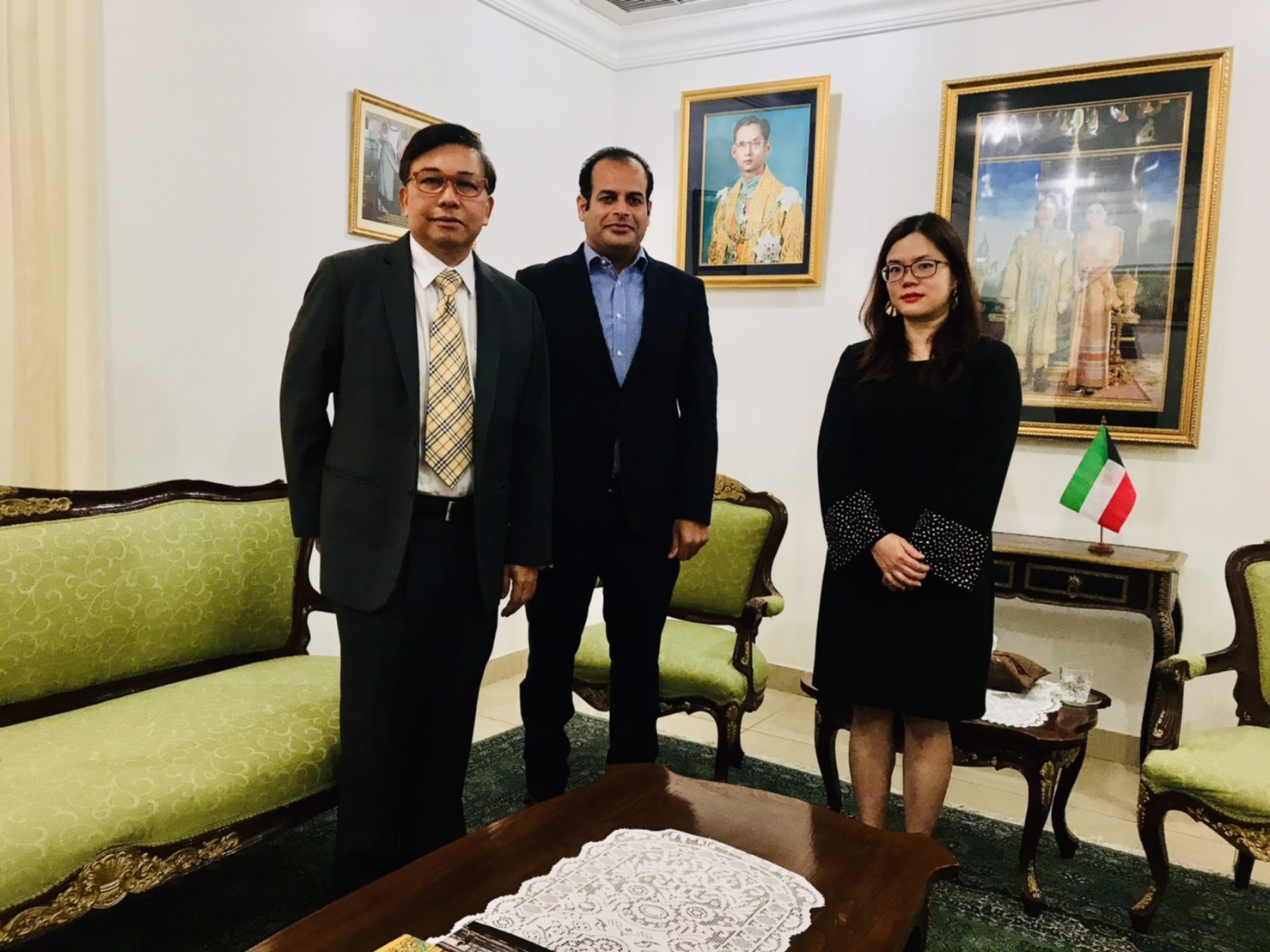 Kuwait_AlFajer_visit_Thai_Ambassador
