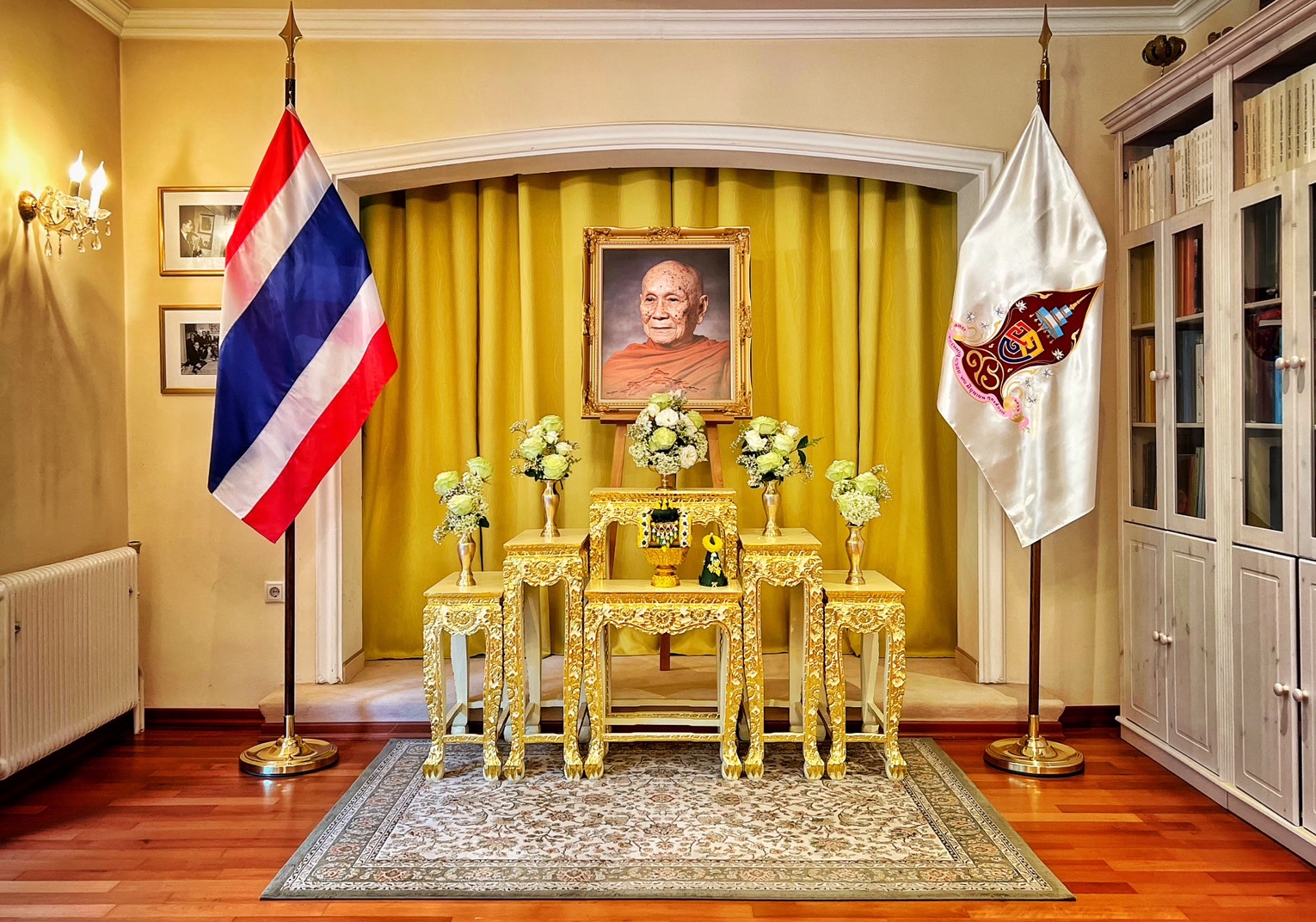 A ceremony to celebrate the occasion of His Holiness Somdet Phra ...