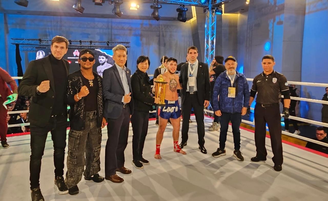 xoslot เอกอัครราชทูตกฤษณ์ ตันคณารัตน์ เข้าร่วมกิจกรรมส่งเสริมมวยไทยในอาร์เจนตินา