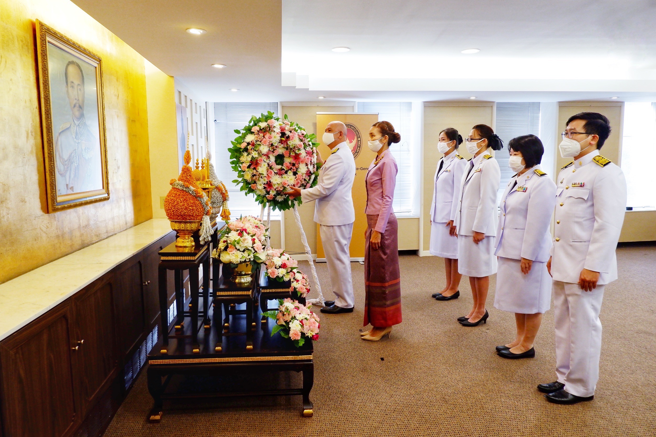 The Royal Thai Consulate-General in New York held a ceremony on the ...