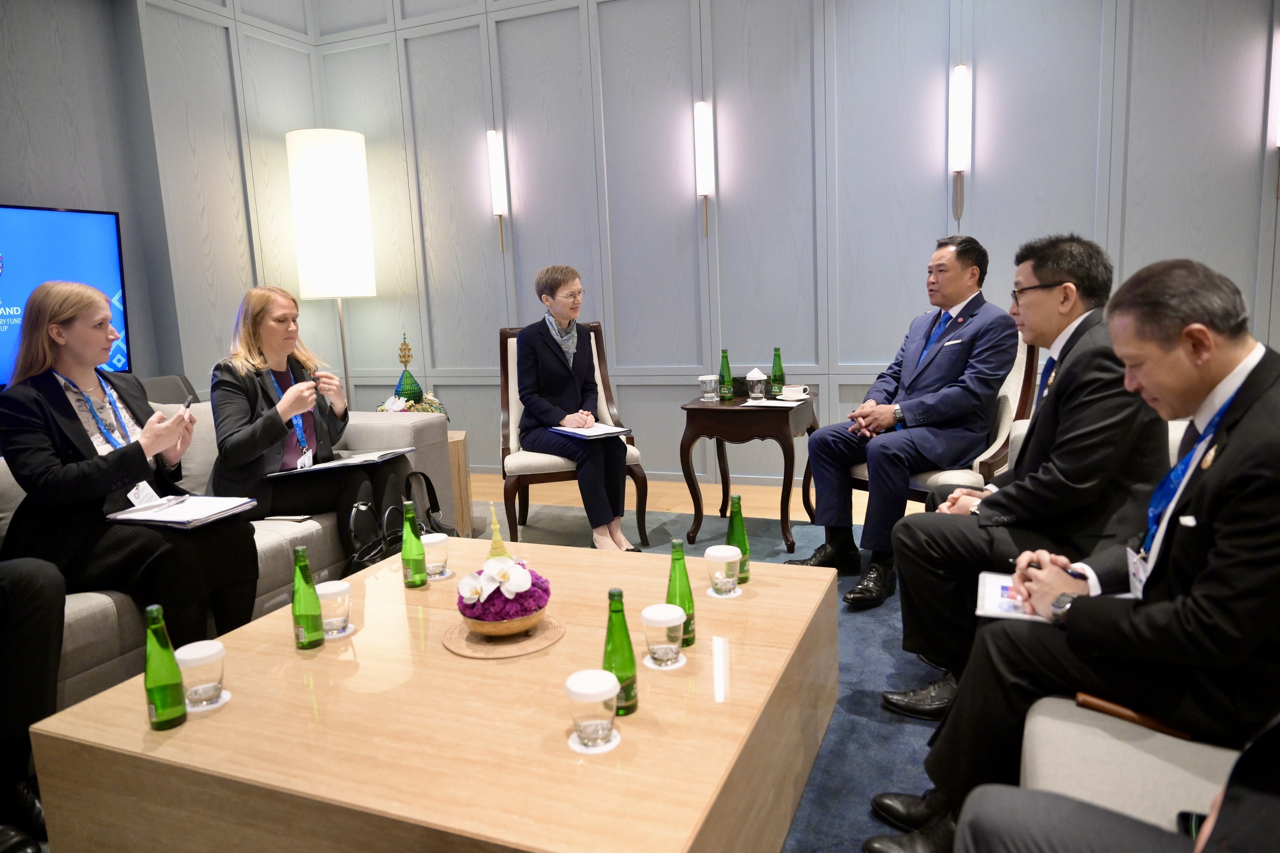 Thailand Vice Minister Meets Liechtenstein Prime Minister