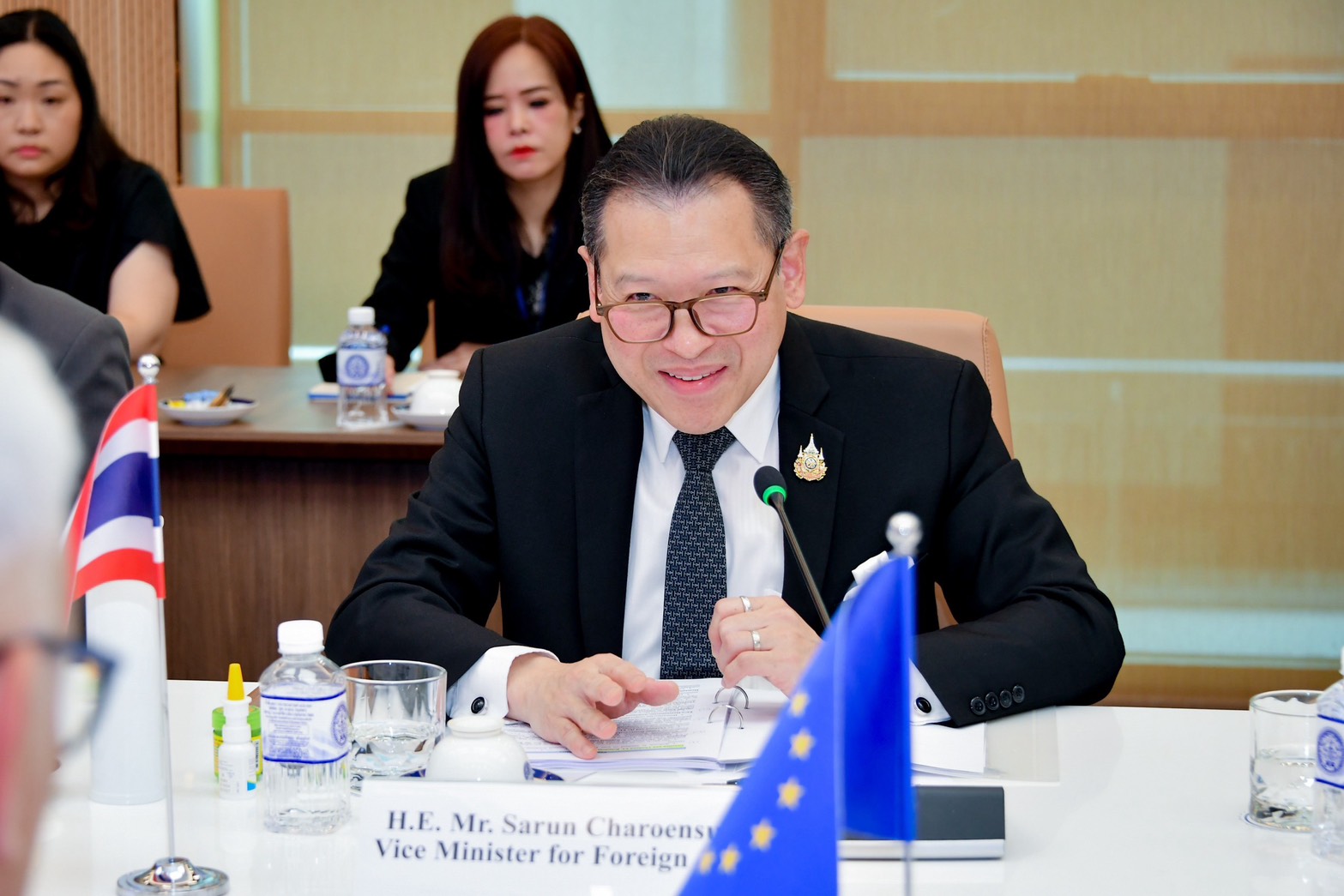 Thai Vice Minister Meets DG ECHO Official