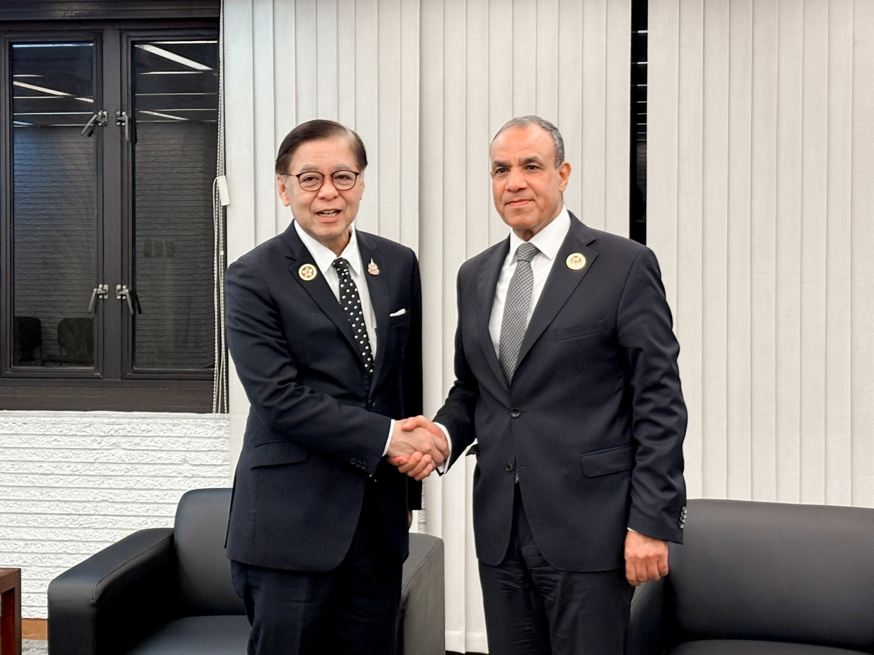 Deputy PM Phuangketkeow Meets Egyptian FM in Manila – Strengthening Trade Ties with Africa