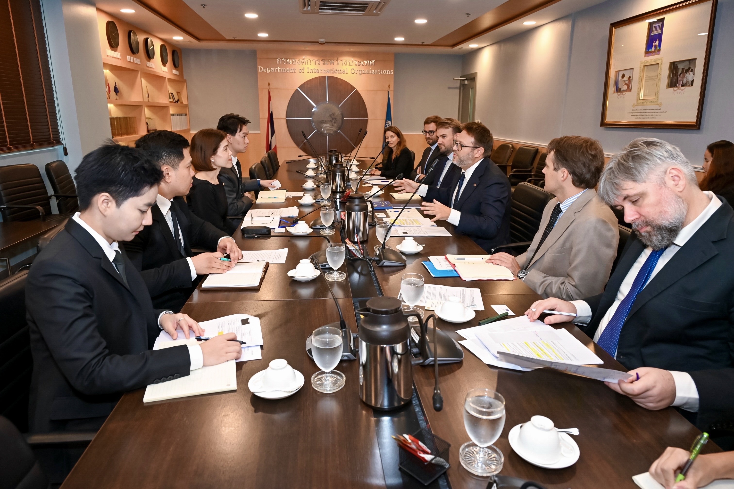 Thailand’s Phatoomros Meets EU Envoy on Human Rights