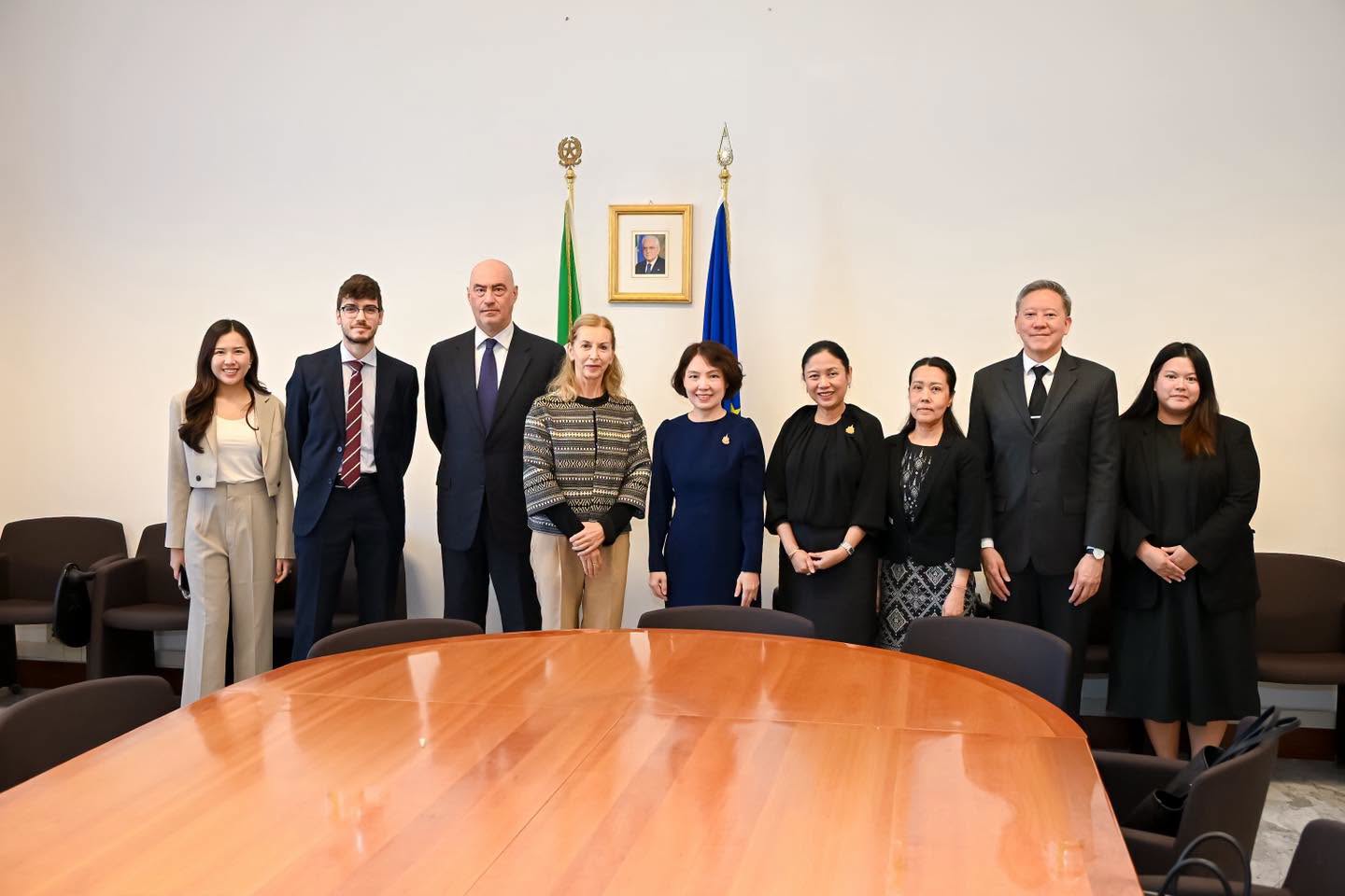 Thailand and Italy Discuss Strategic Partnership