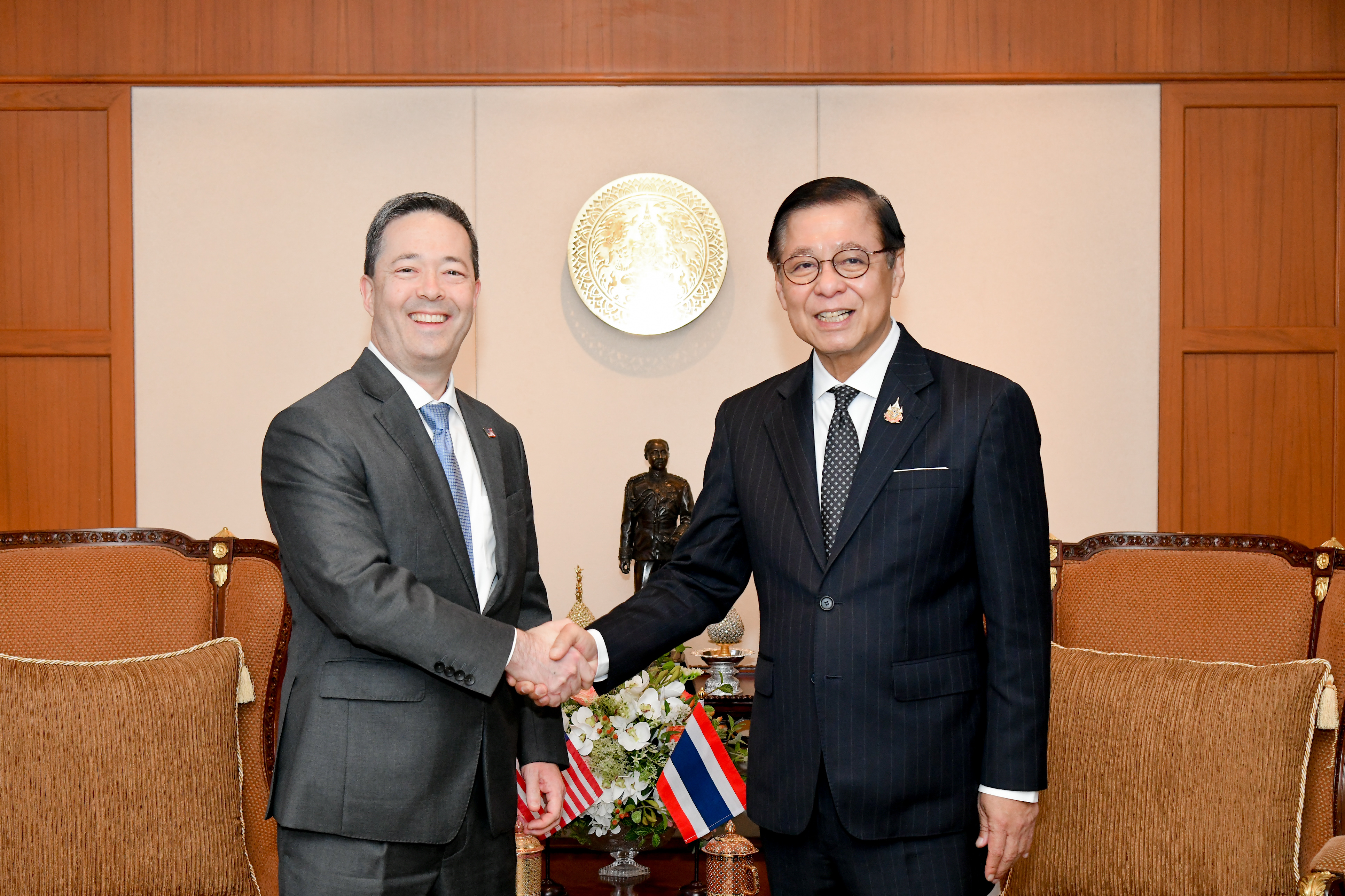 Thailand and US Envoy Discuss Strategic Partnership