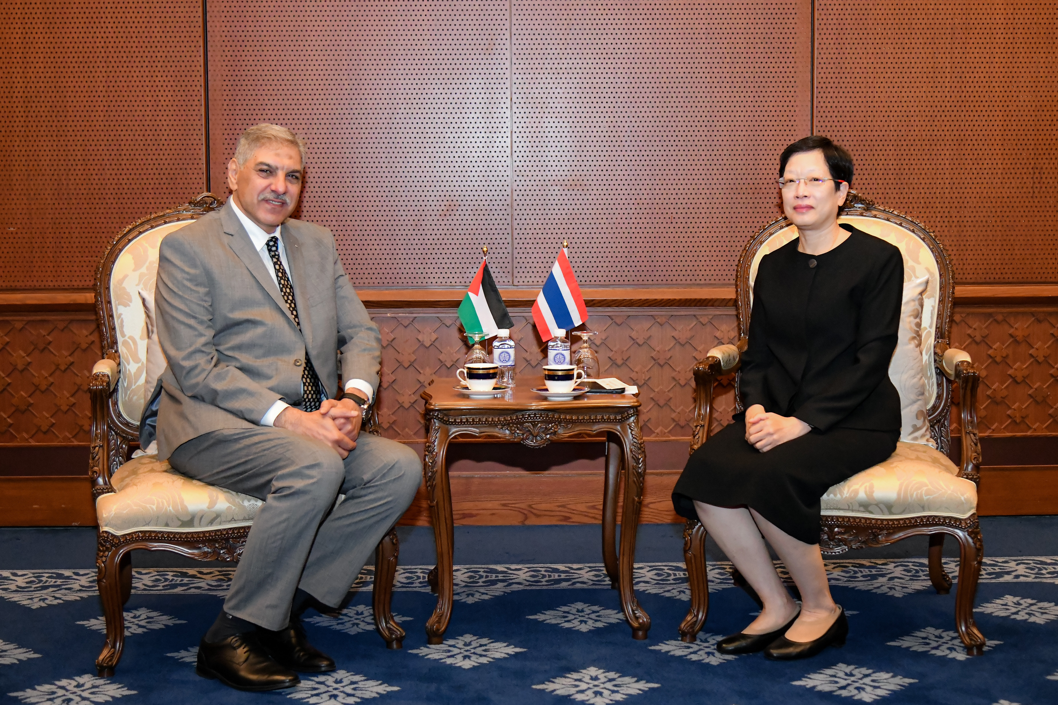 Thailand Minister Meets Palestinian Ambassador to Discuss Cooperation