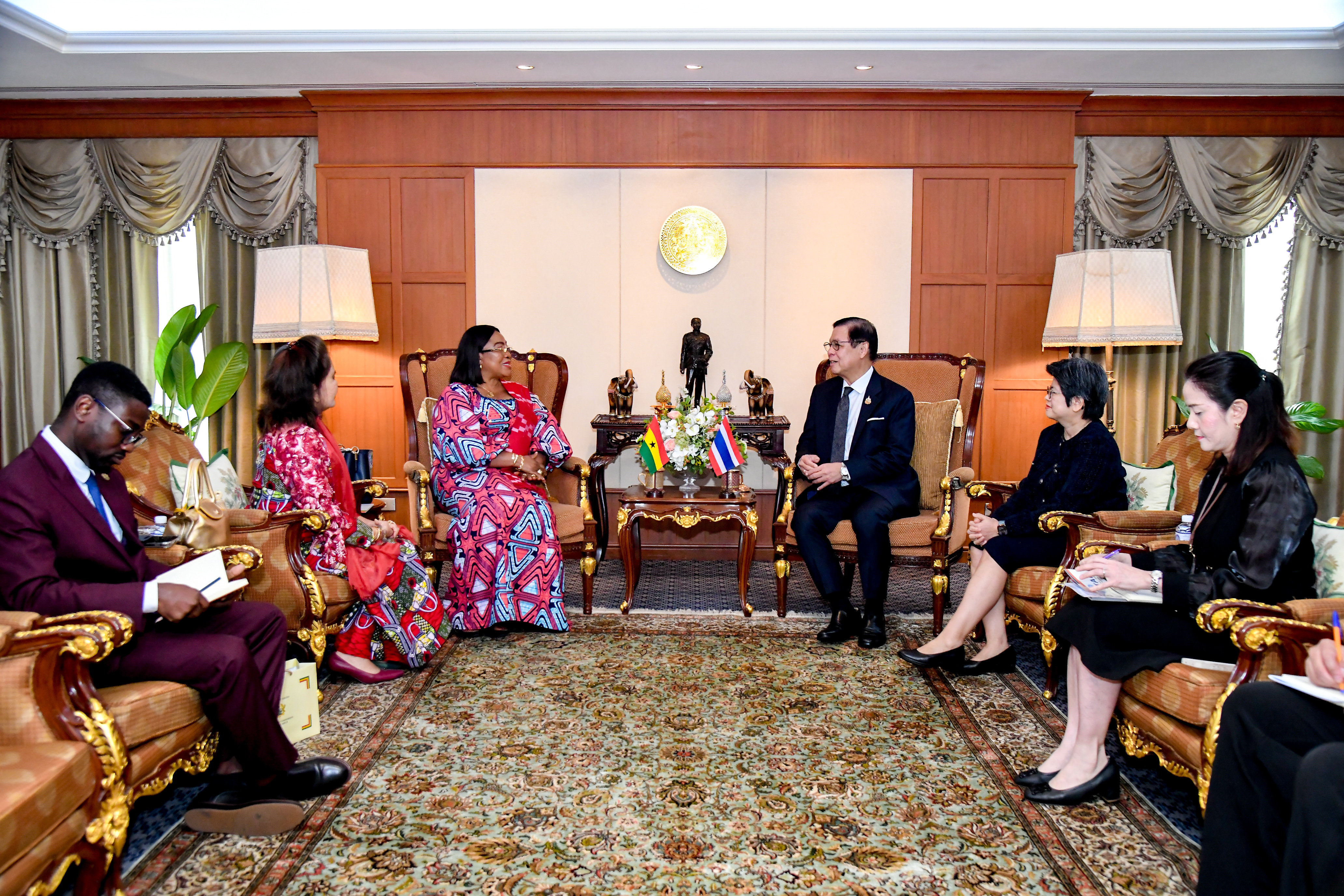 Deputy Prime Minister Meets Ghanaian Ambassador