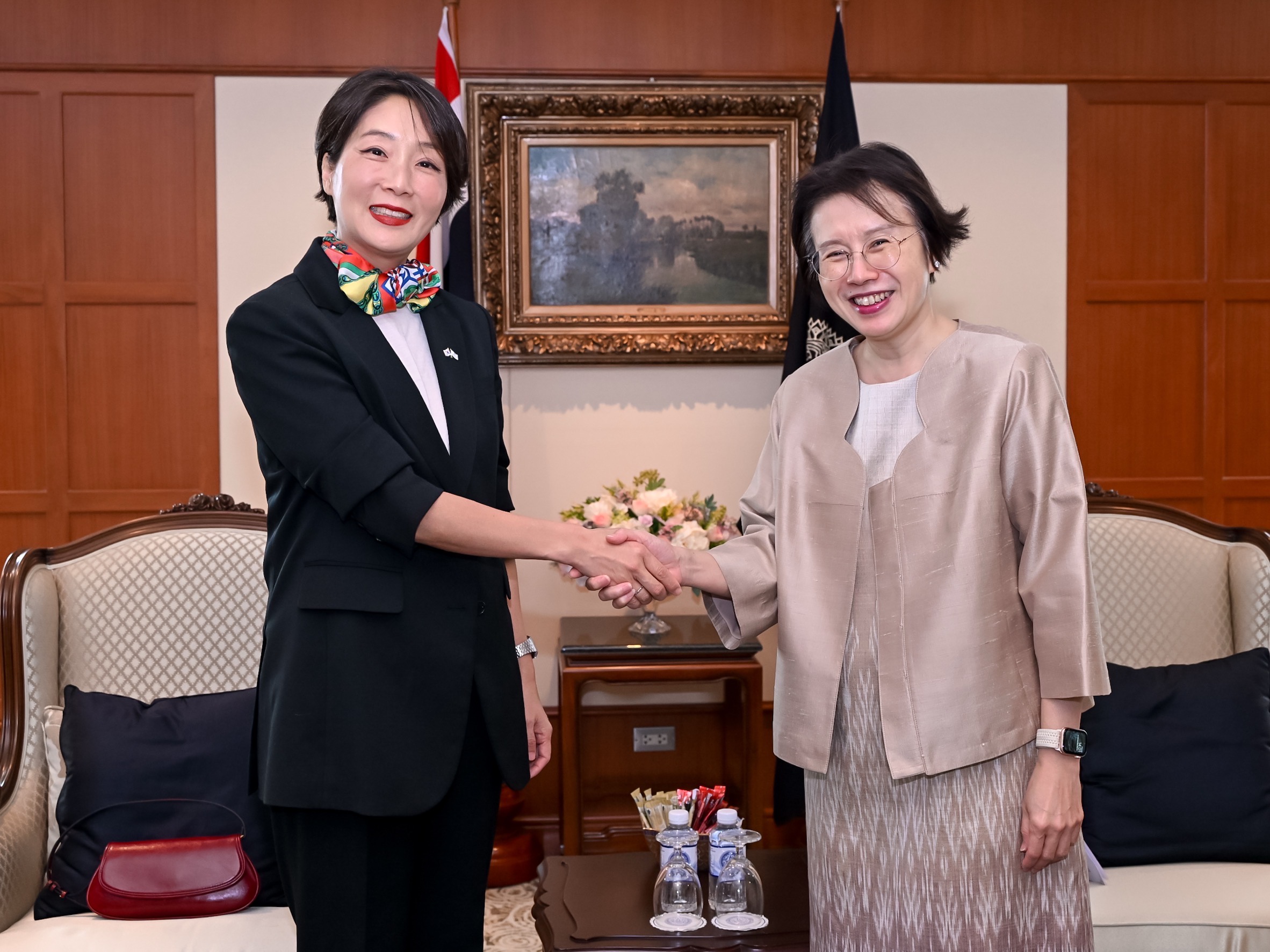 Thailand’s Pintaruchi Meets Chung to Discuss Mekong-ROK Cooperation