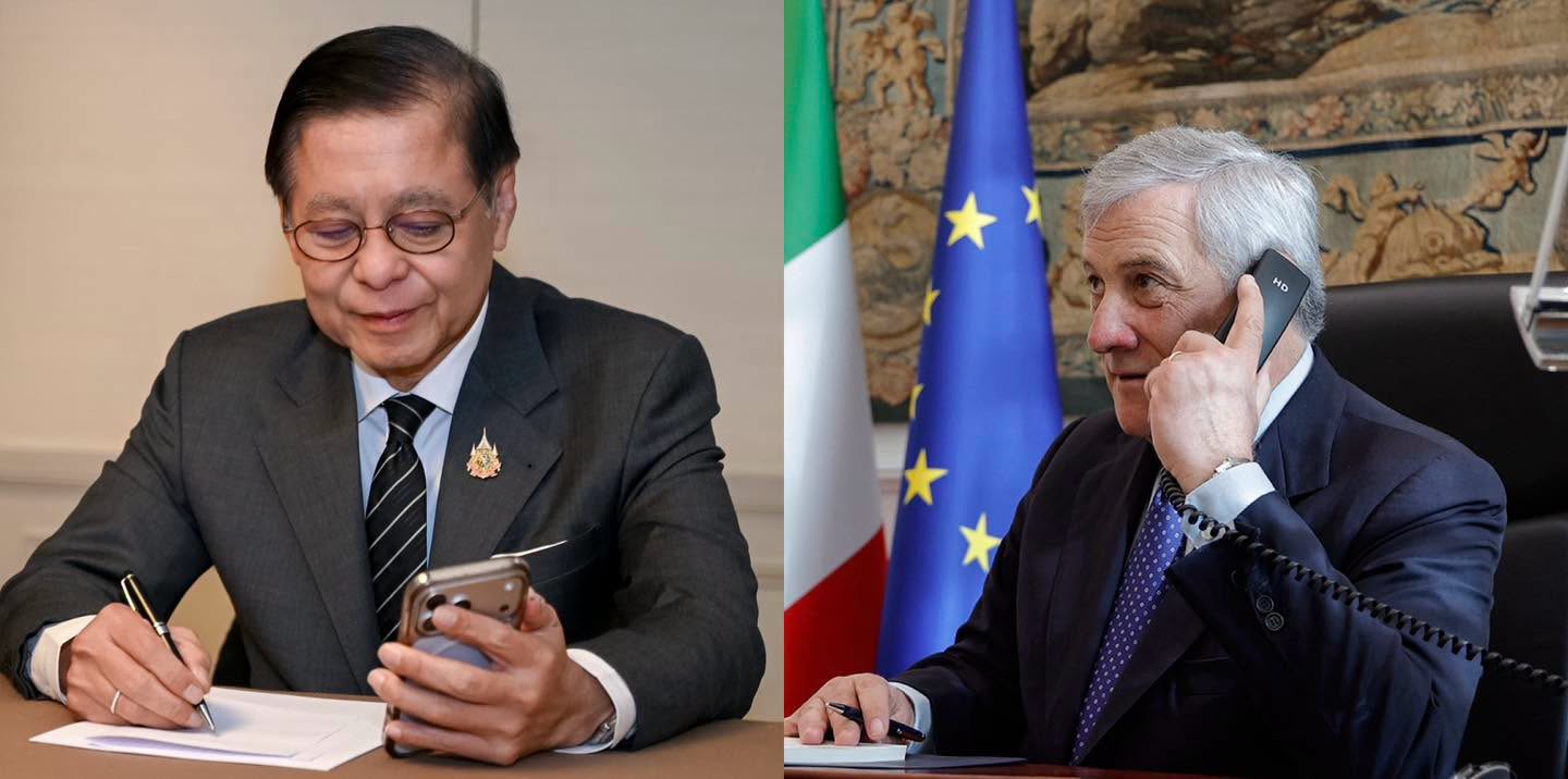 Thailand and Italy Discuss Strategic Partnership