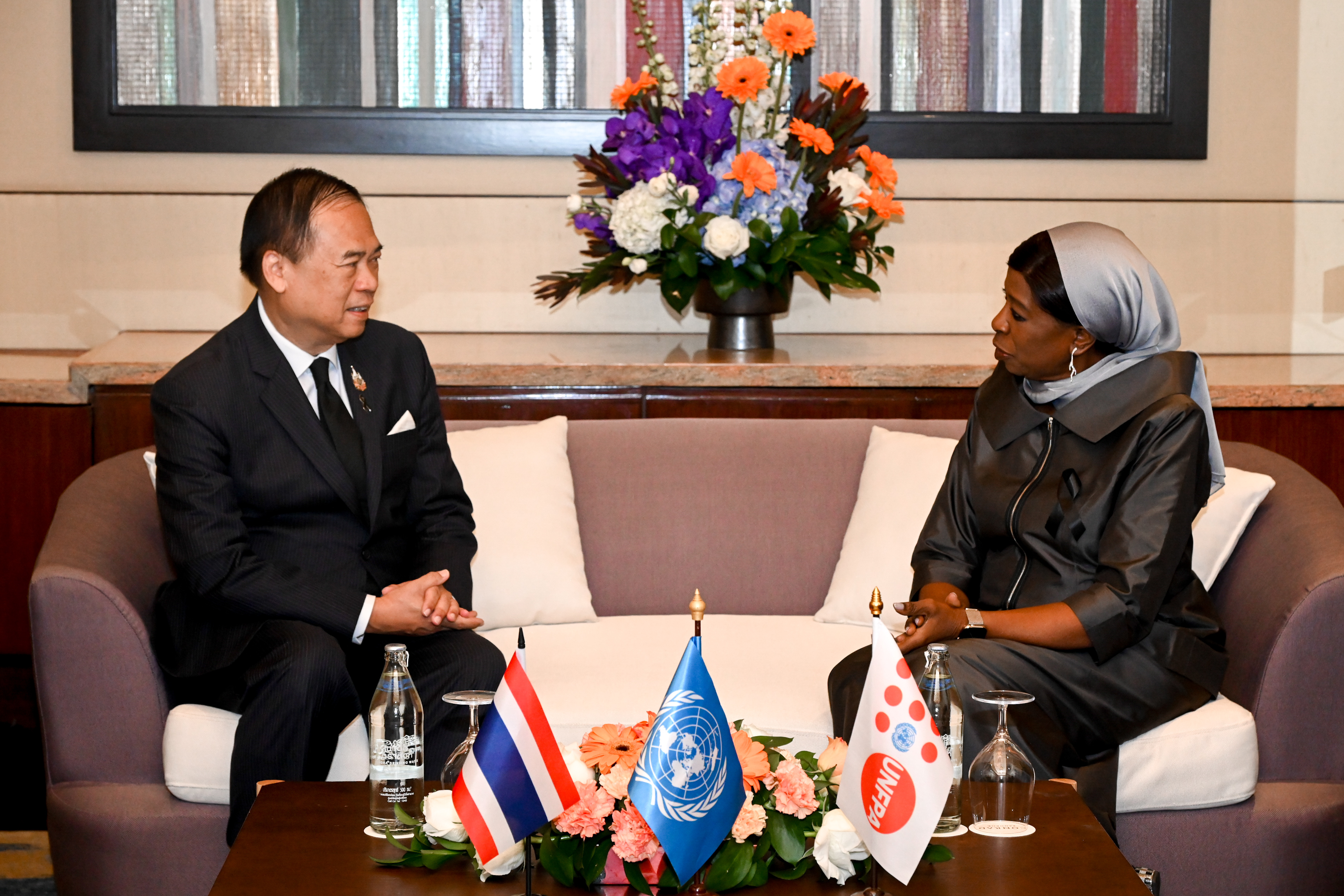 Thailand Vice Minister Meets UNFPA Director to Discuss Aging Society