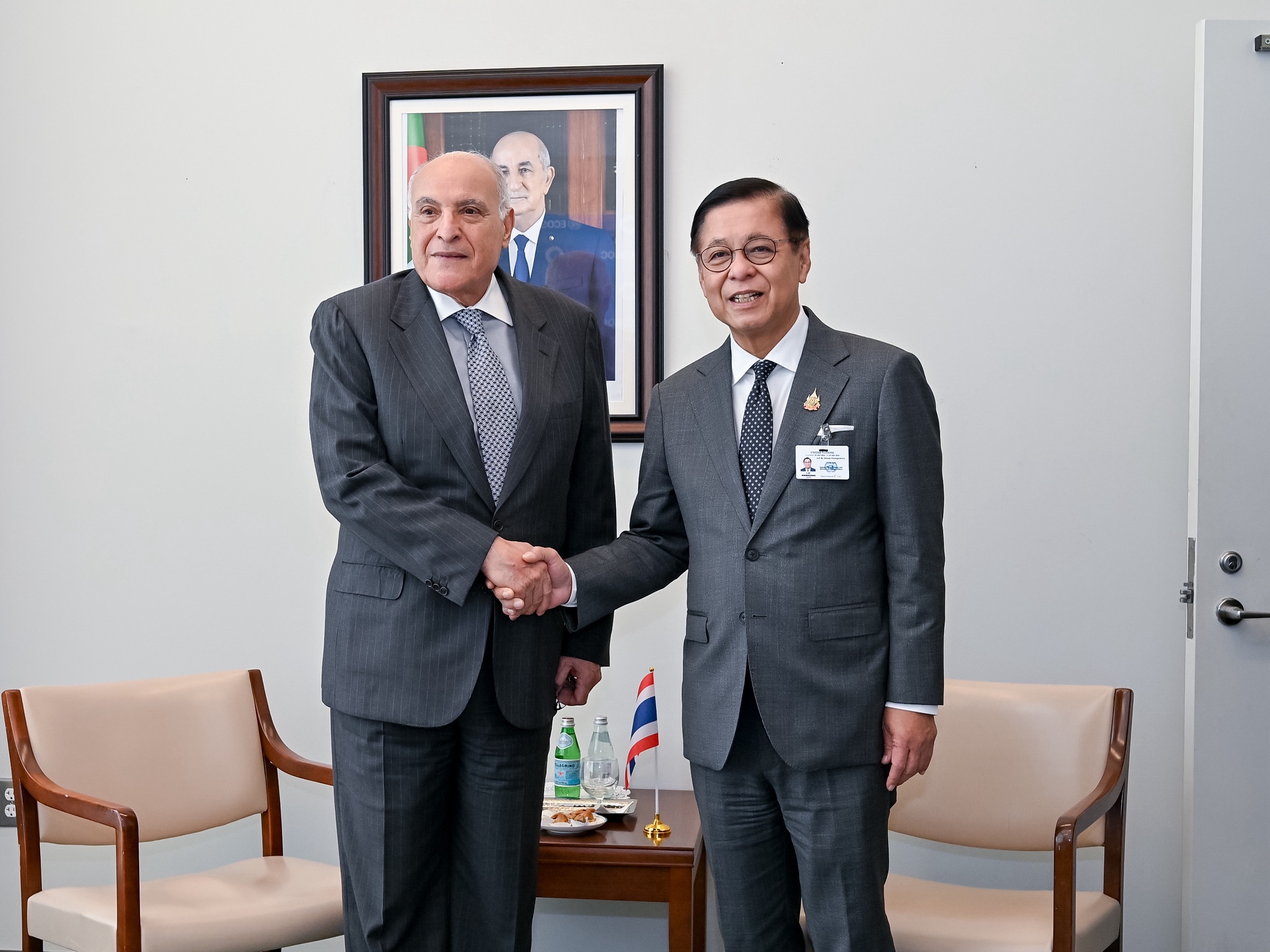 Thai Deputy PM Meets Algerian Envoy at UNGA
