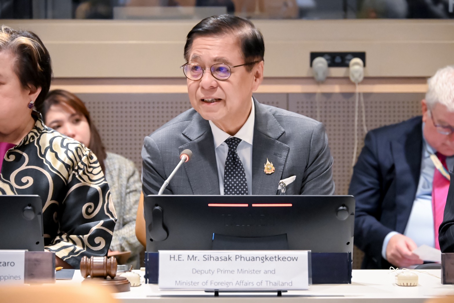 Minister Phuangketkeow Delivers Disaster Resilience Address