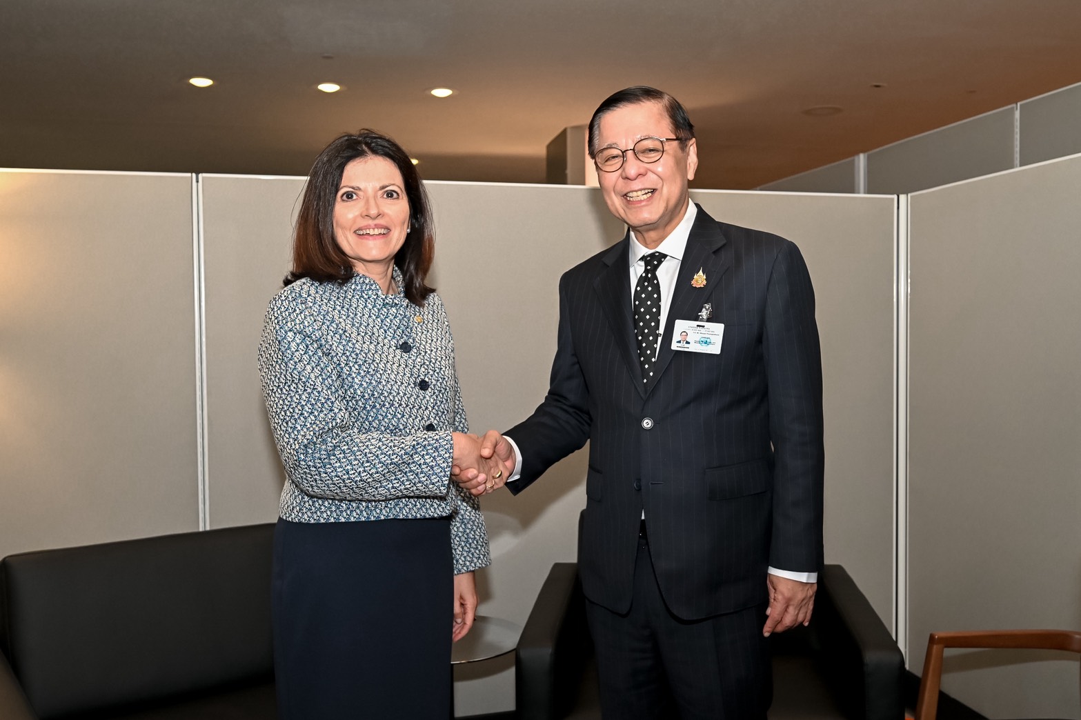 Minister Phuangketkeow Meets Andorra’s Faus on UNGA81