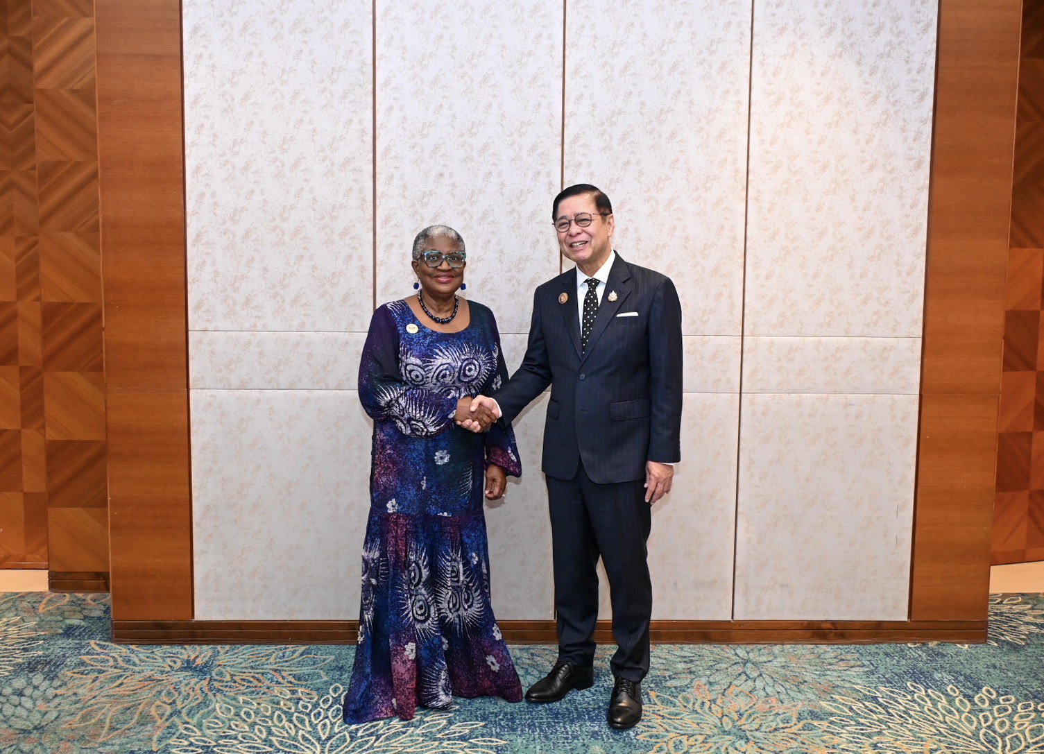 Minister Meets WTO Director-General to Discuss Global Trade