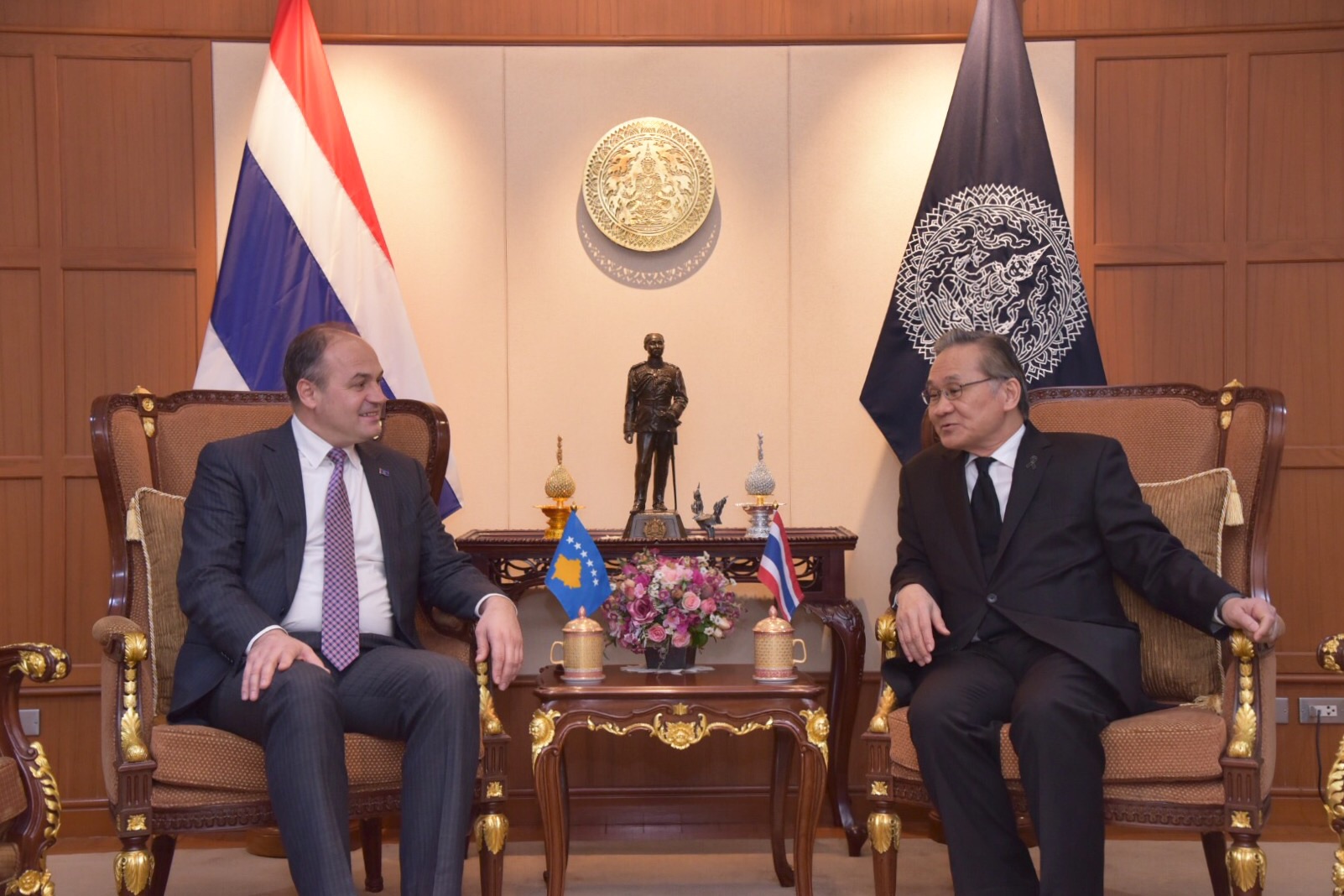 Official Visit of the Minister of Foreign Affairs of Kosovo to Thailand ...